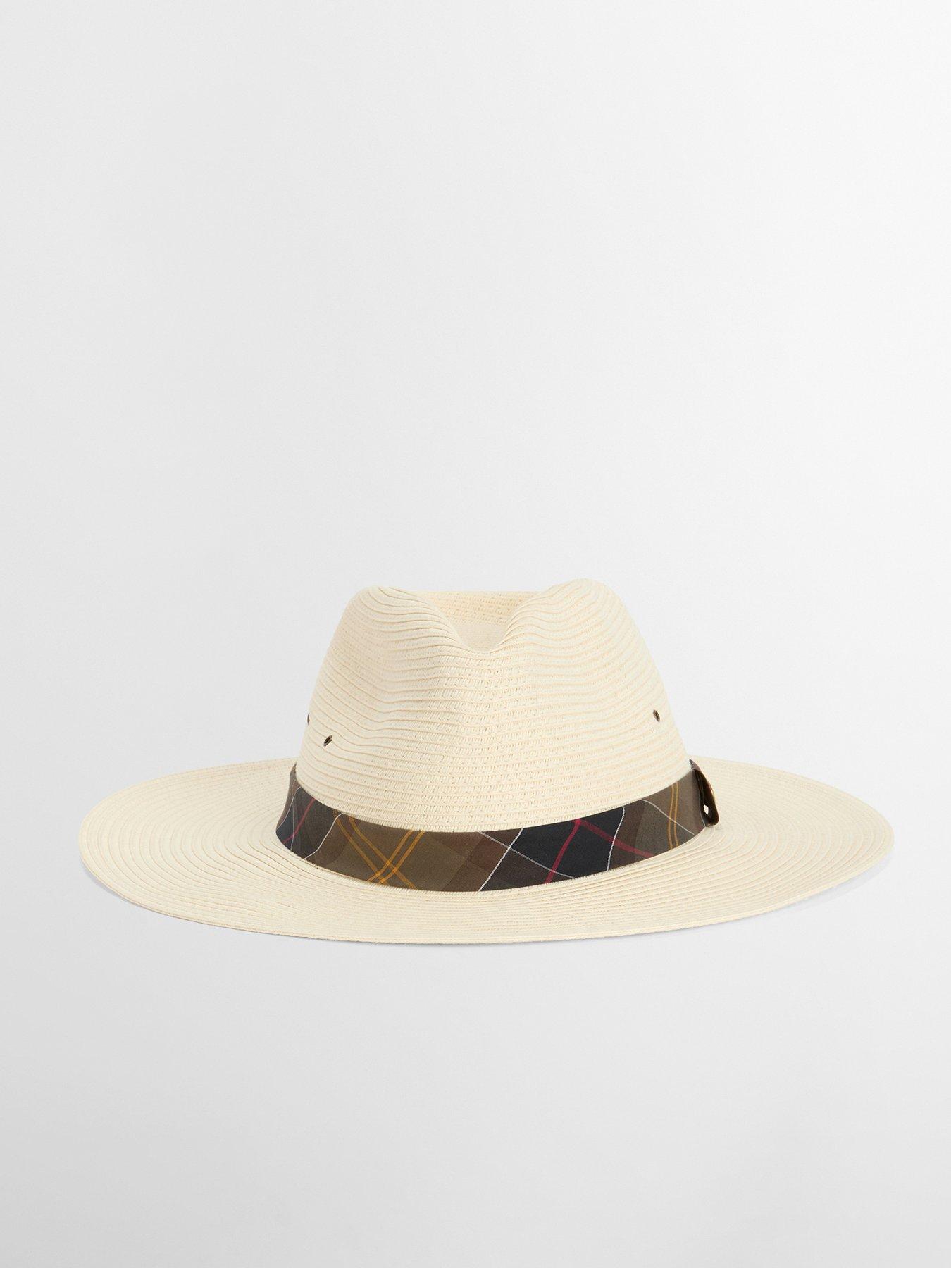 Image 3 of 5 of Barbour Kirkstone Fedora Trilby Summer Hat - Beige