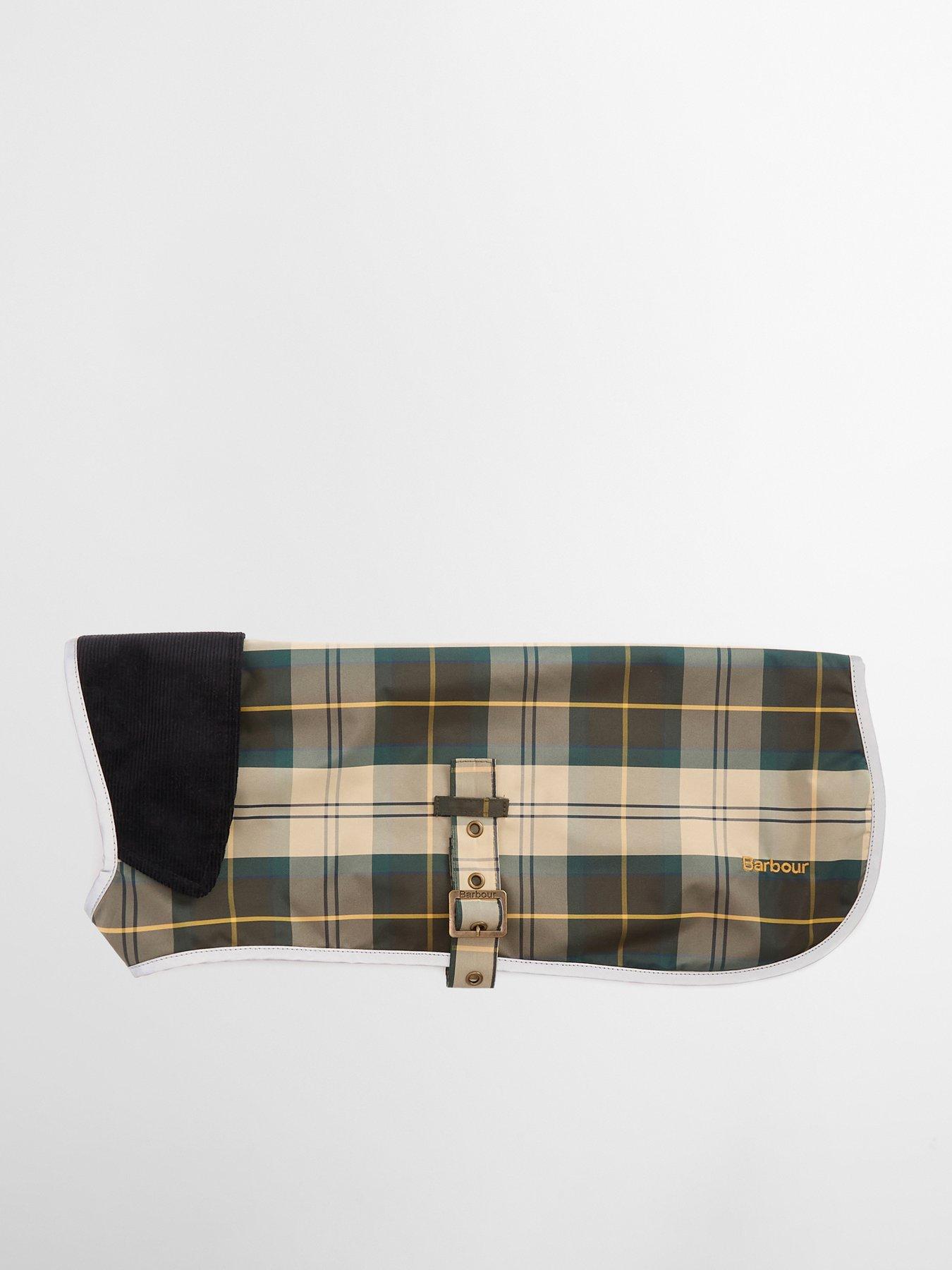 Image 2 of 5 of Barbour Tartan Waterproof Dog Coat - Green