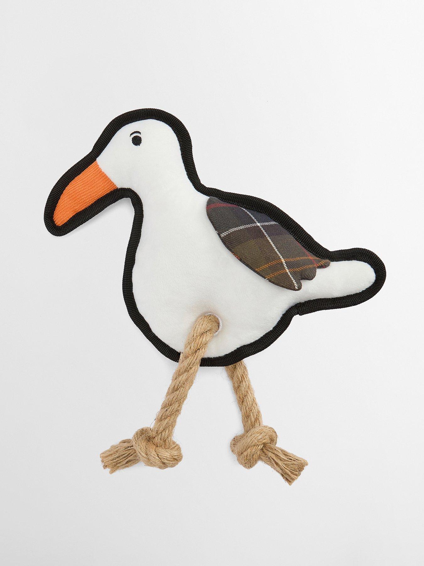Image 3 of 4 of Barbour Seabird Dog Toy - White