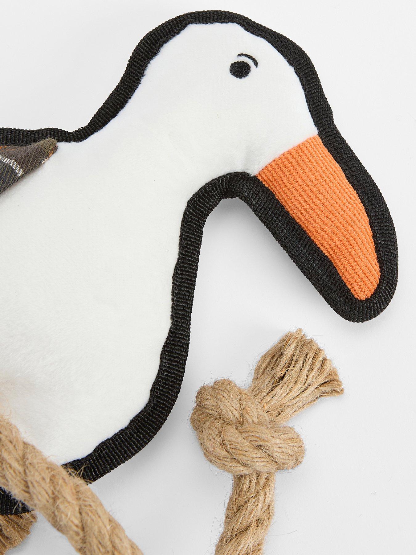 Image 4 of 4 of Barbour Seabird Dog Toy - White
