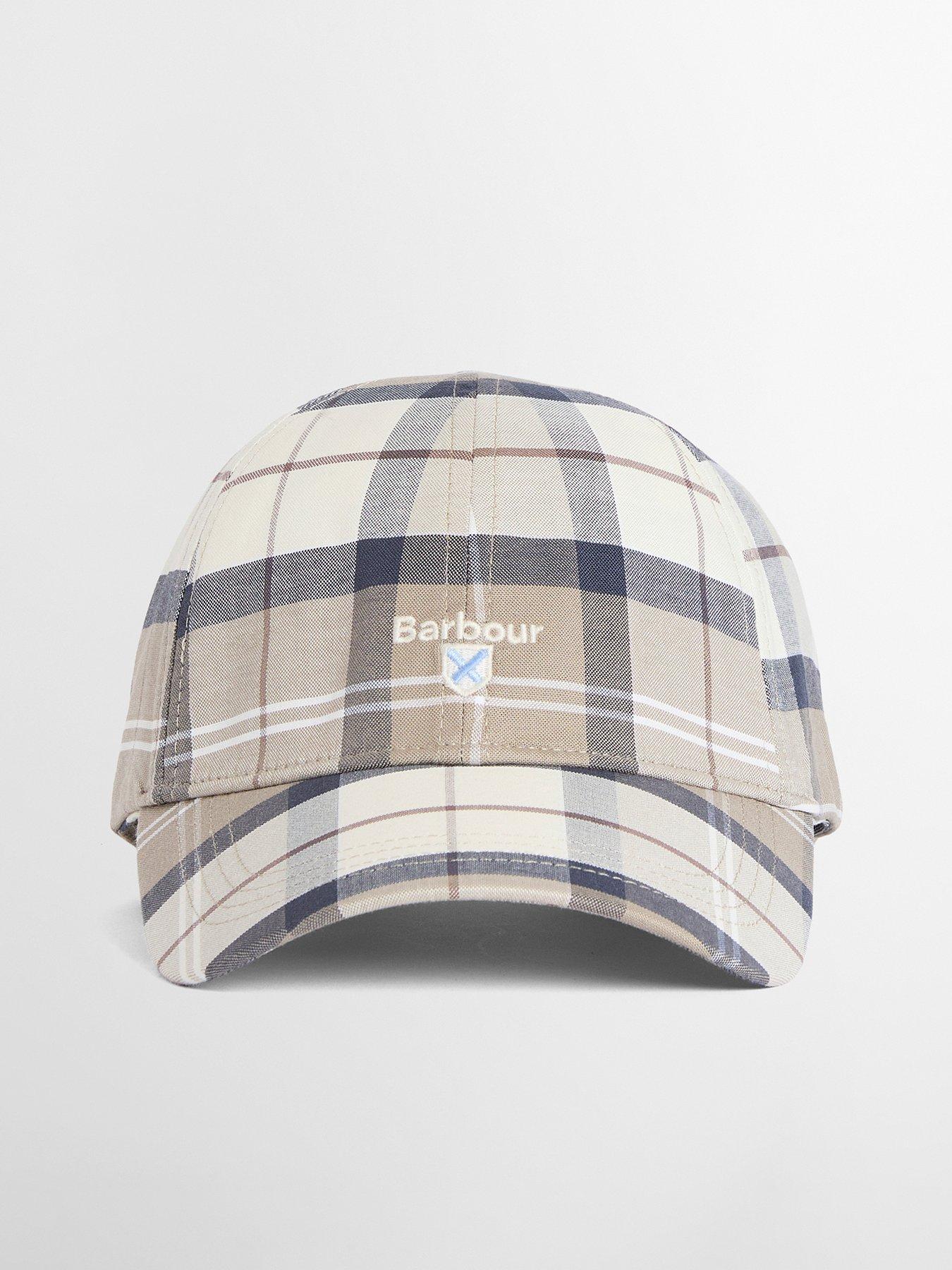 Barbour Tartan Sports Cap - Grey