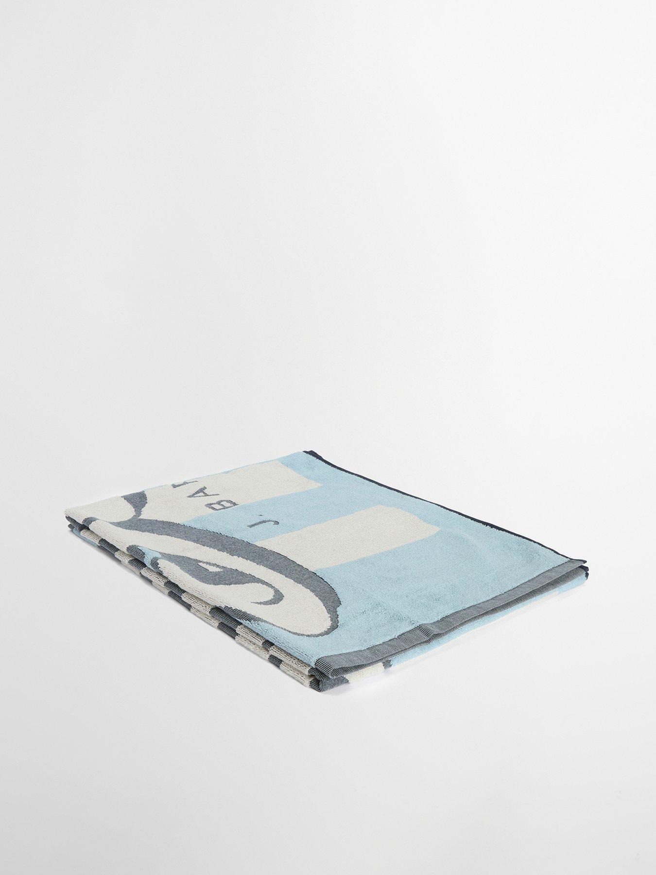 Image 1 of 4 of Barbour Archive Beach Towel - Blue