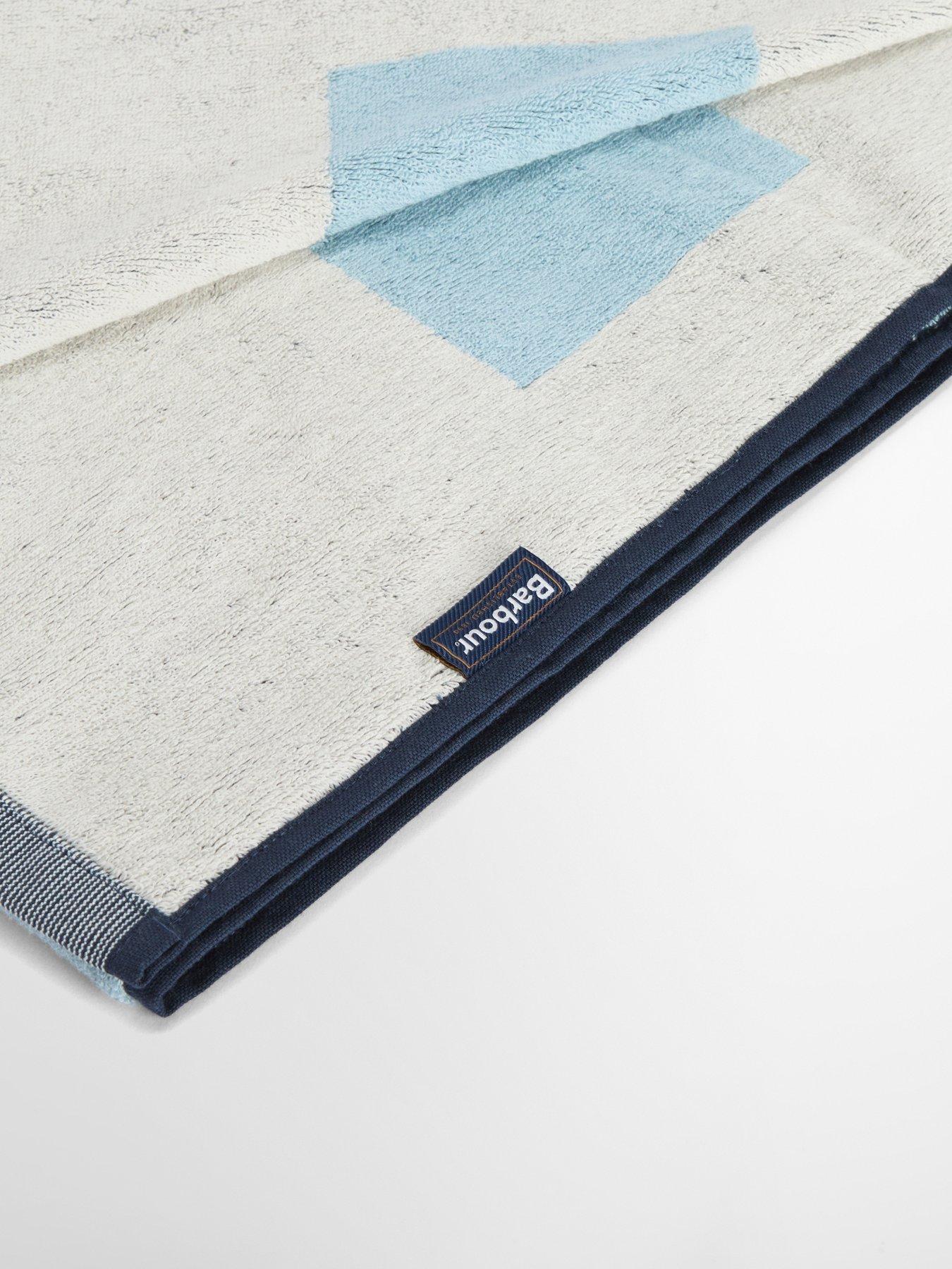 Image 3 of 4 of Barbour Archive Beach Towel - Blue