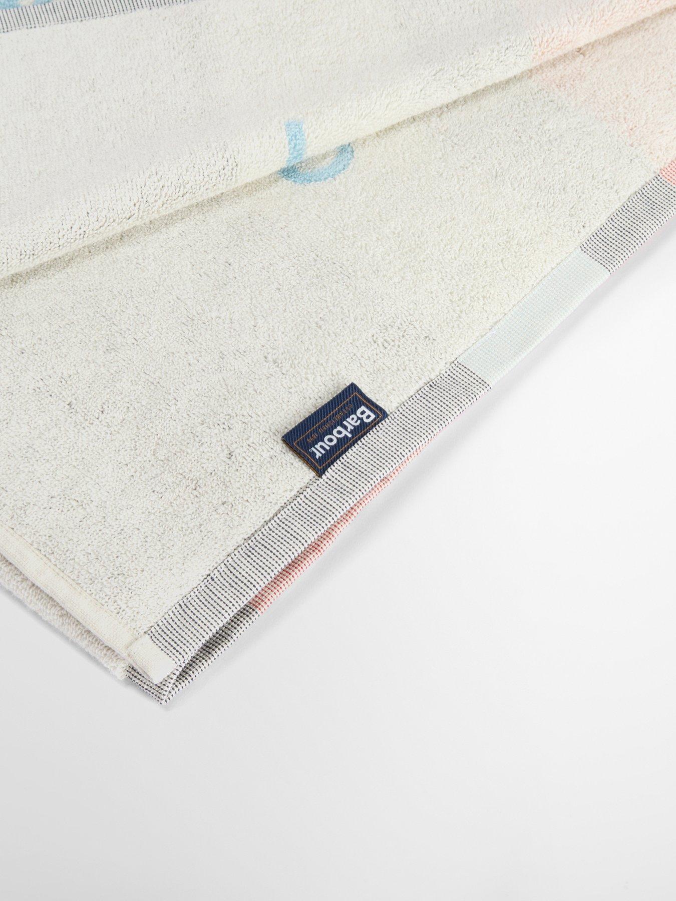 Image 4 of 5 of Barbour Archive Beach Towel - Blue