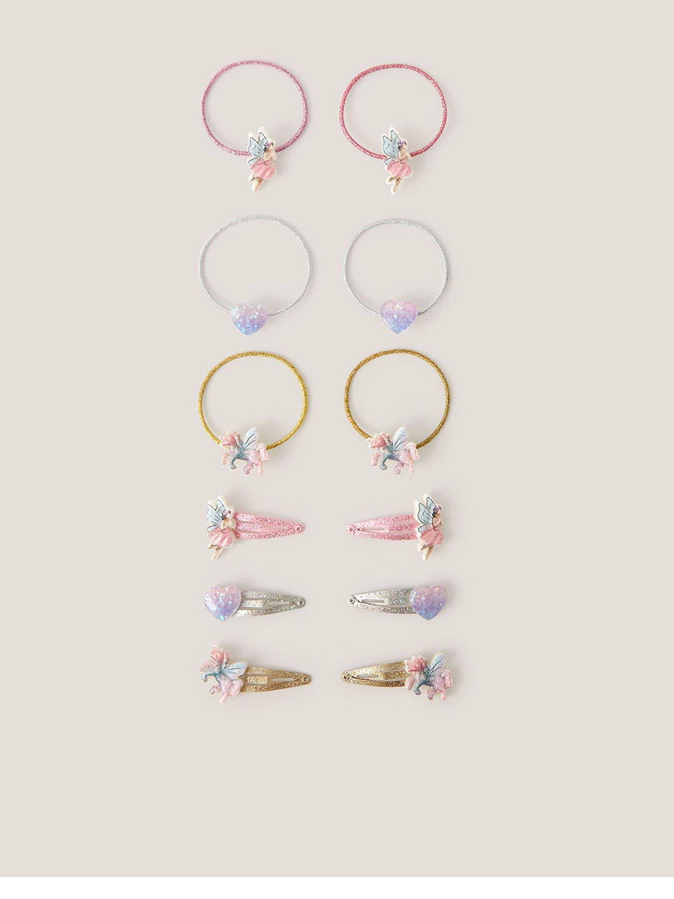 Image 1 of 3 of Monsoon Girls Fairytale Hair Set - Multi