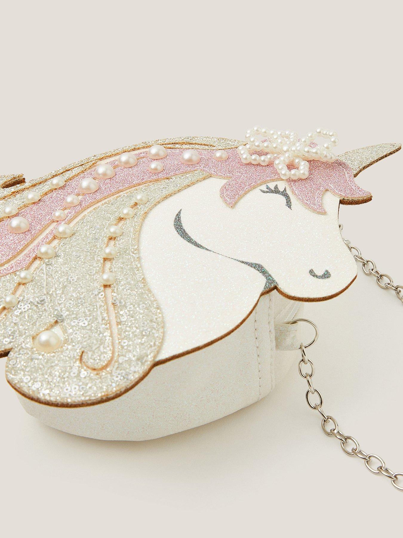  image of monsoon-girls-pearly-dream-unicorn-bag-multi
