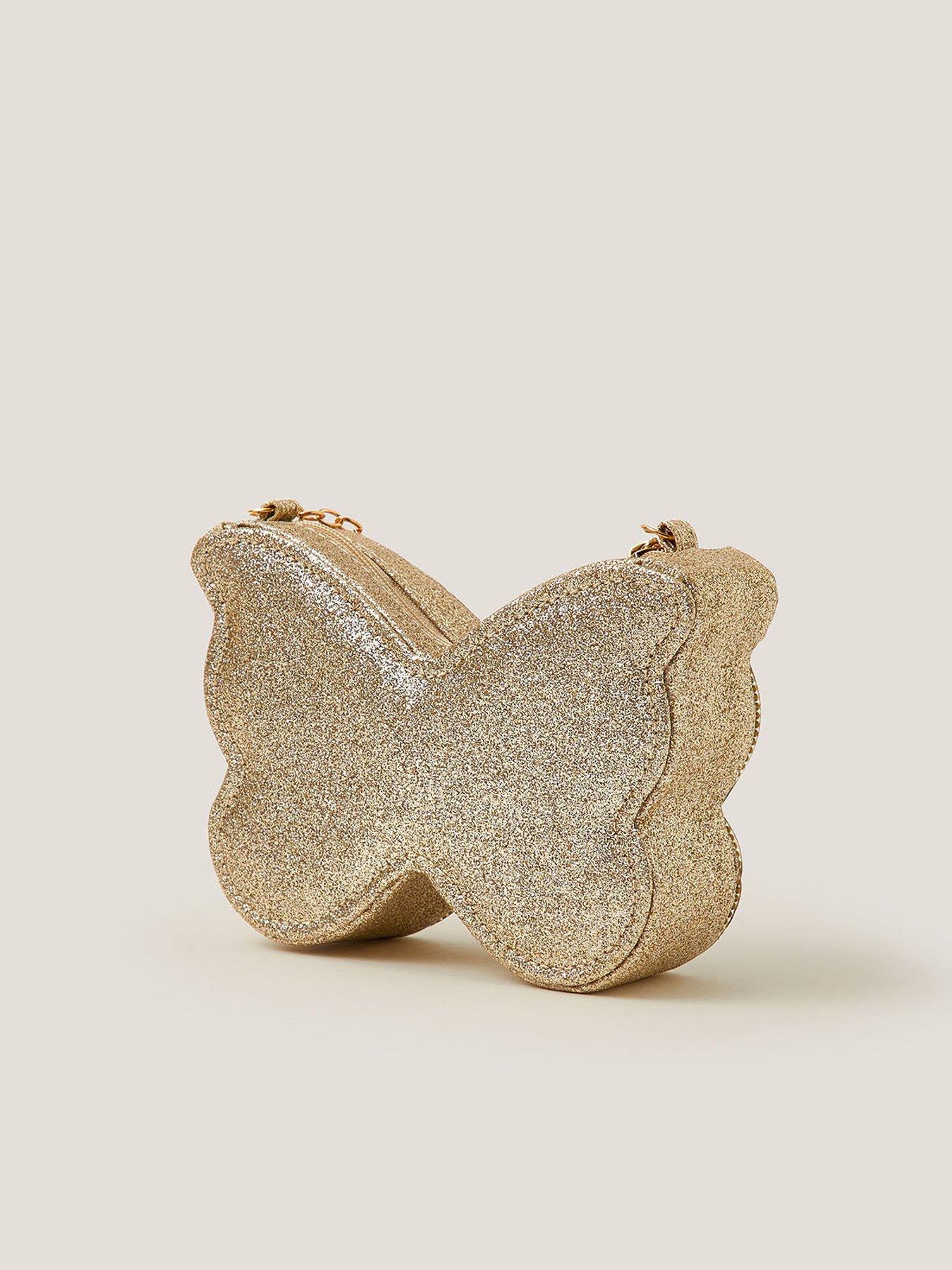  image of monsoon-girls-sequin-spray-butterfly-bag-multi