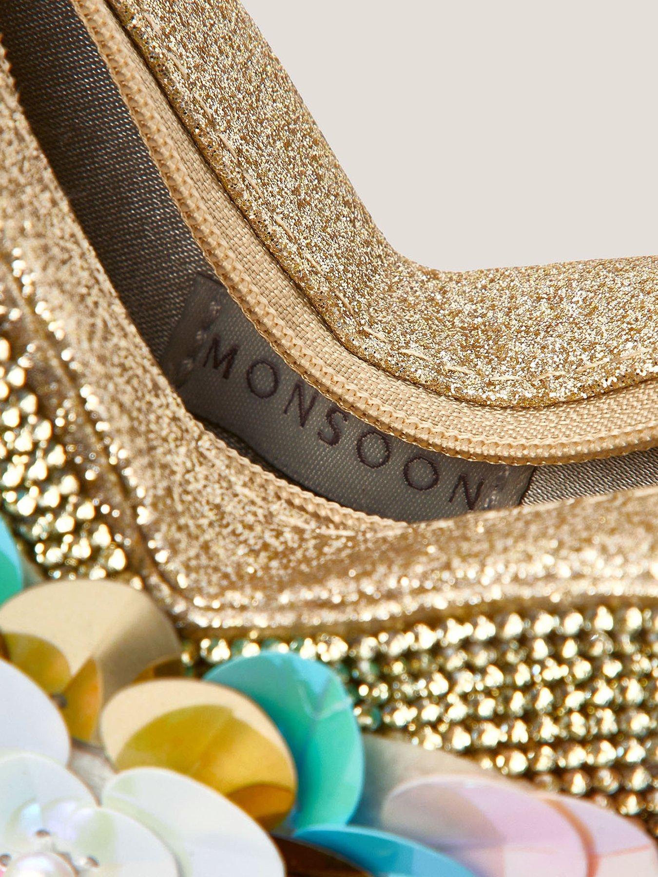  image of monsoon-girls-sequin-spray-butterfly-bag-multi