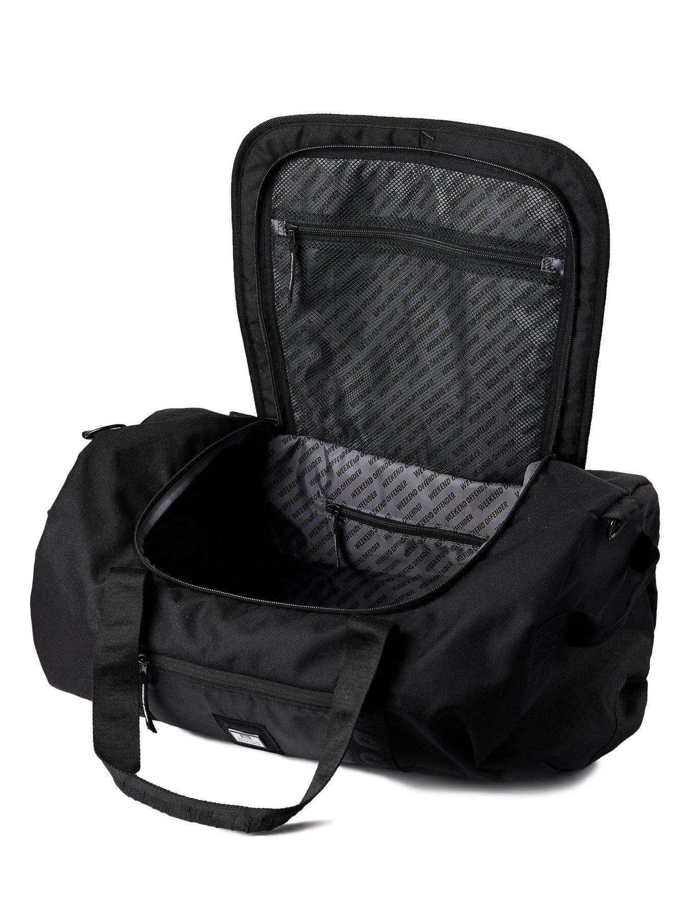 Image 3 of 6 of Weekend Offender Roll Duffle Bag - Black
