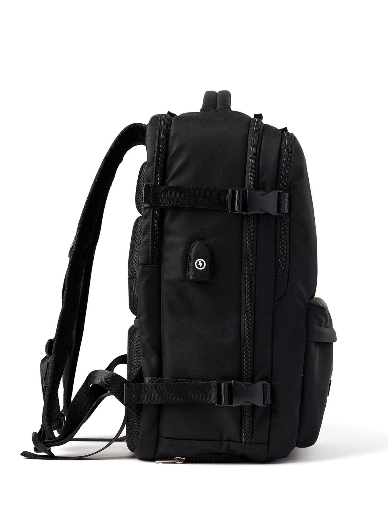 Image 2 of 7 of Weekend Offender Overnighter Multi Pocket Backpack - Black