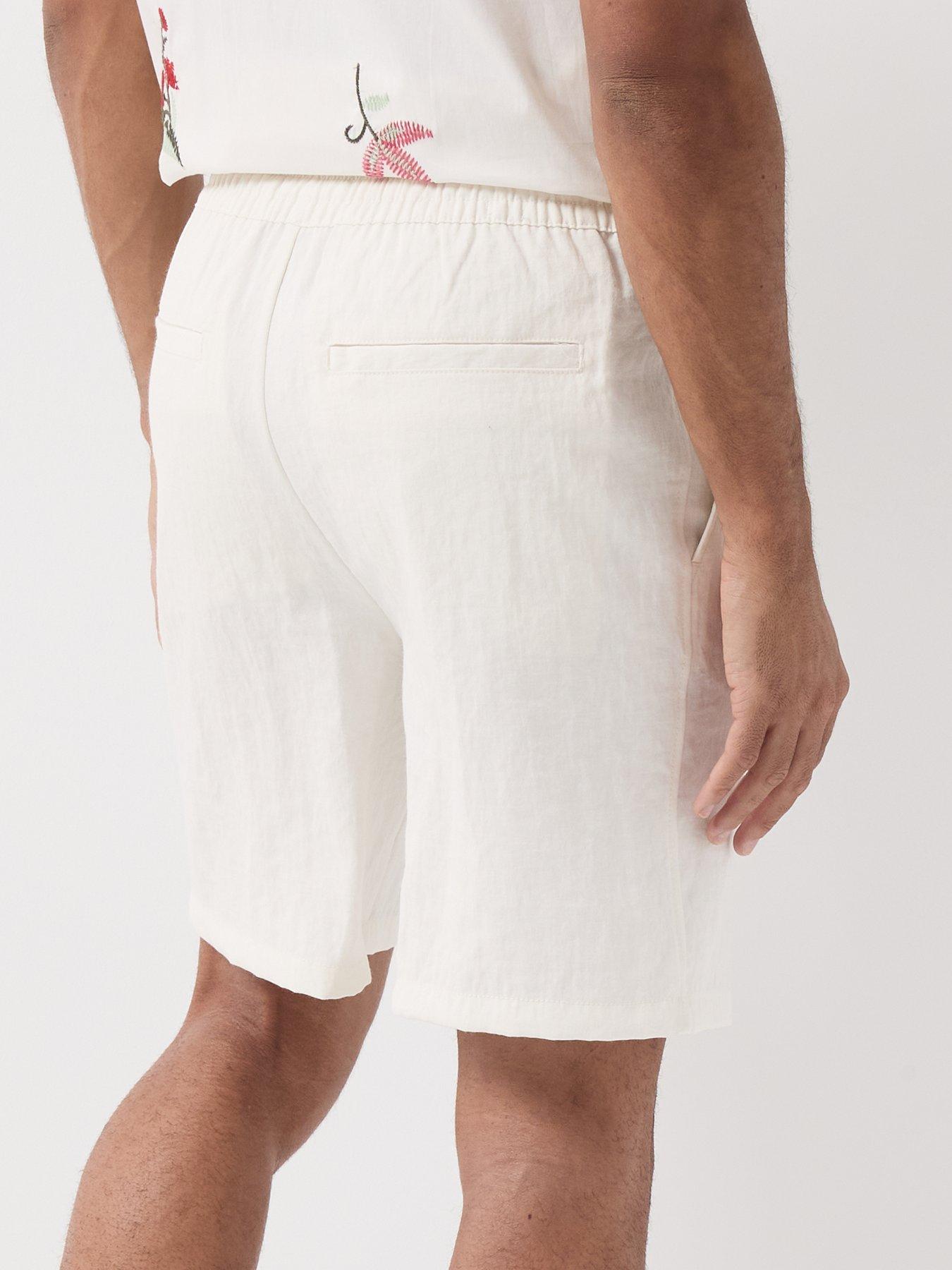  image of only-sons-wake-loose-shorts-cream