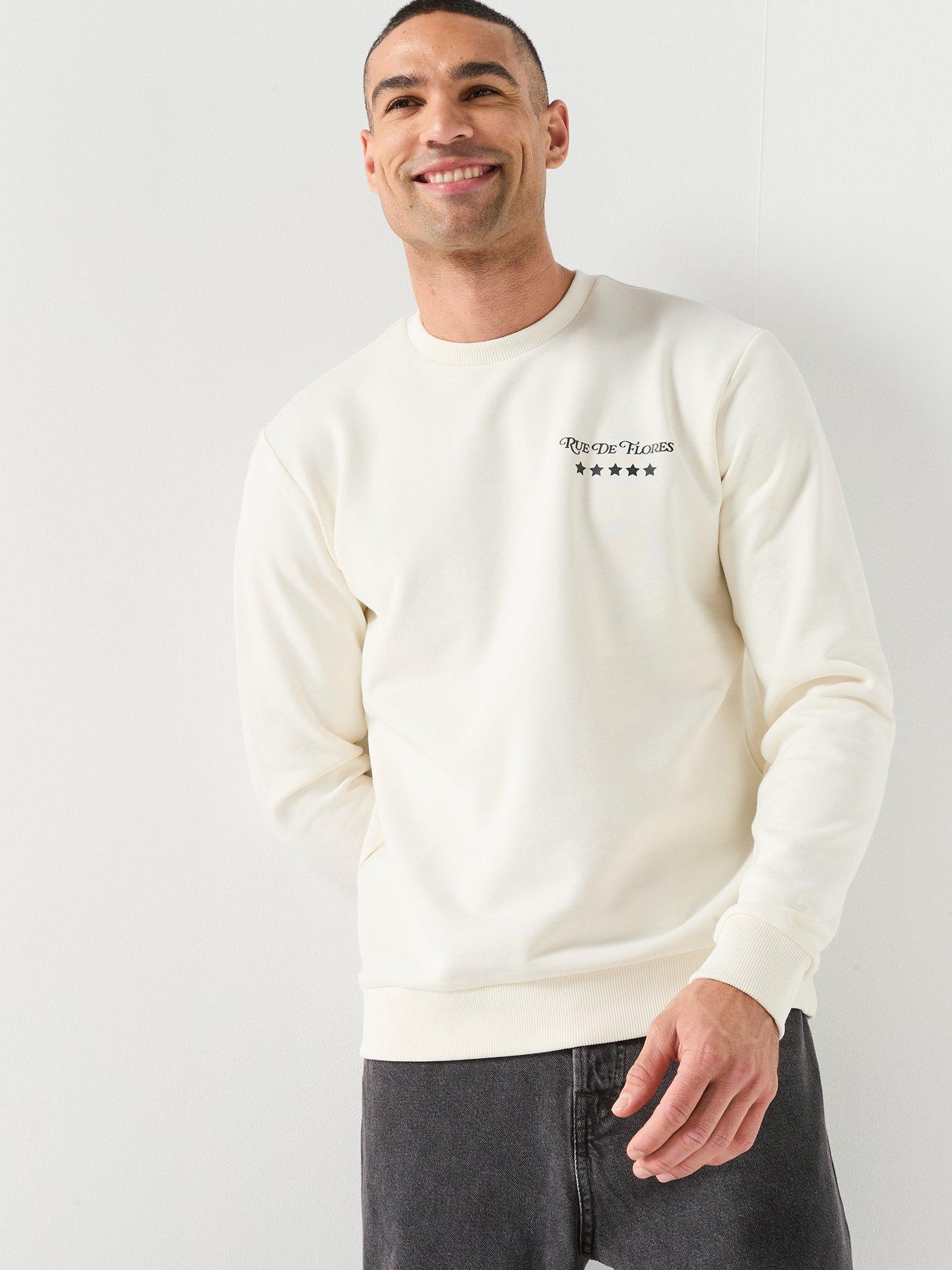 Image 2 of 5 of ONLY & SONS Only &amp; Sons Cesc Back Graphic Crew Sweat