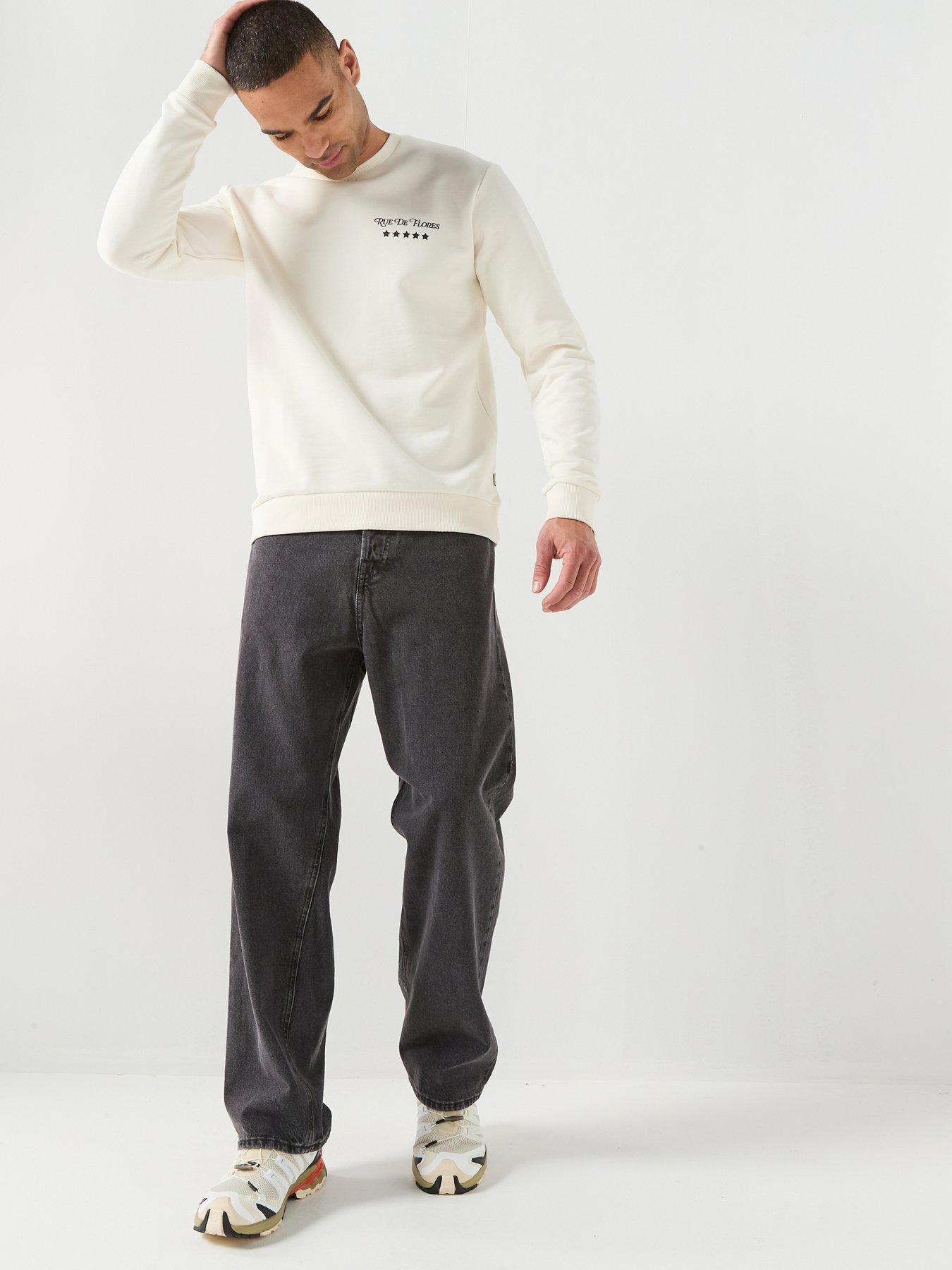 Image 3 of 5 of ONLY & SONS Only &amp; Sons Cesc Back Graphic Crew Sweat