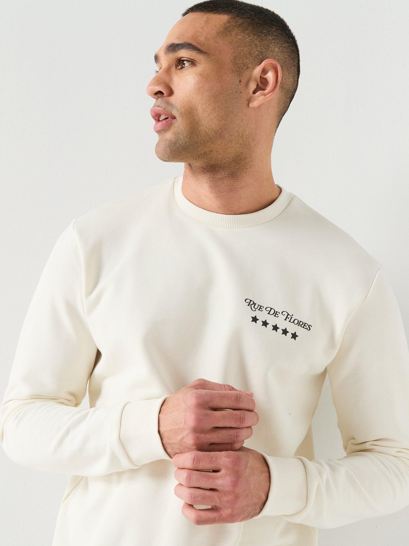Image 4 of 5 of ONLY & SONS Only &amp; Sons Cesc Back Graphic Crew Sweat