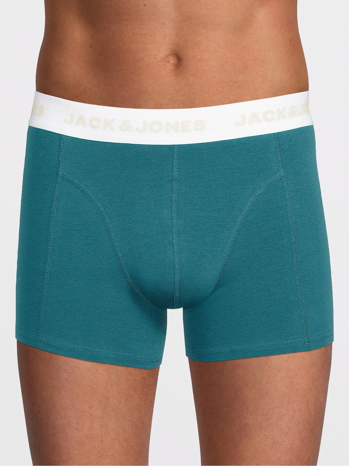 Image 2 of 4 of Jack & Jones Dean Trunks 3 Pack - Multi