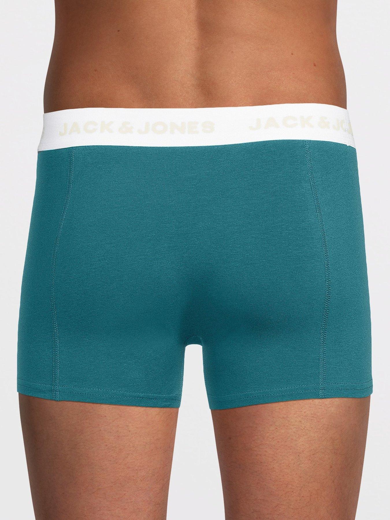 Image 3 of 4 of Jack & Jones Dean Trunks 3 Pack - Multi