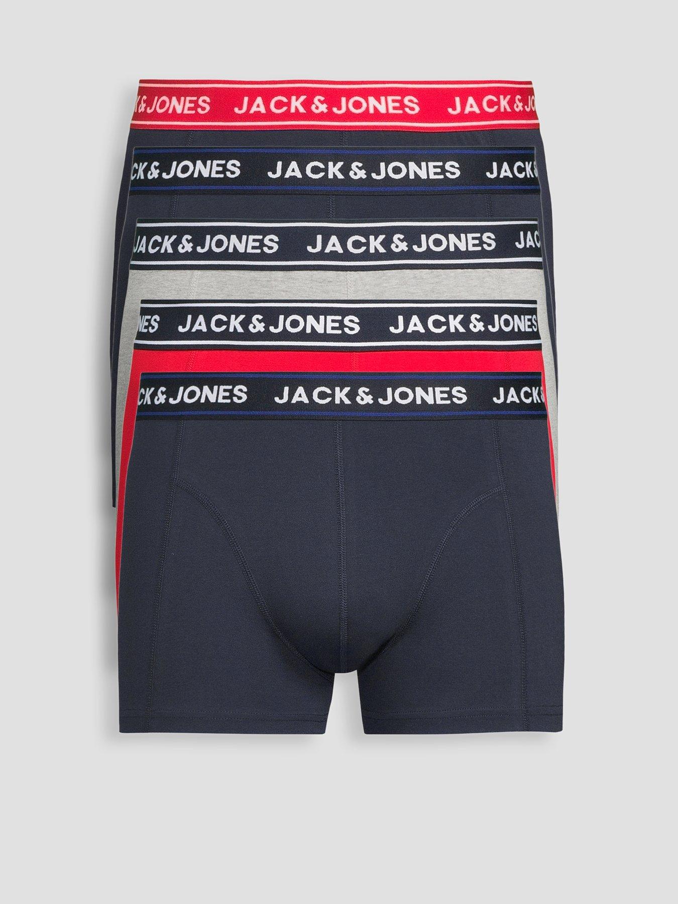 front image of jack-jones-hector-trunks-5-pack-multi
