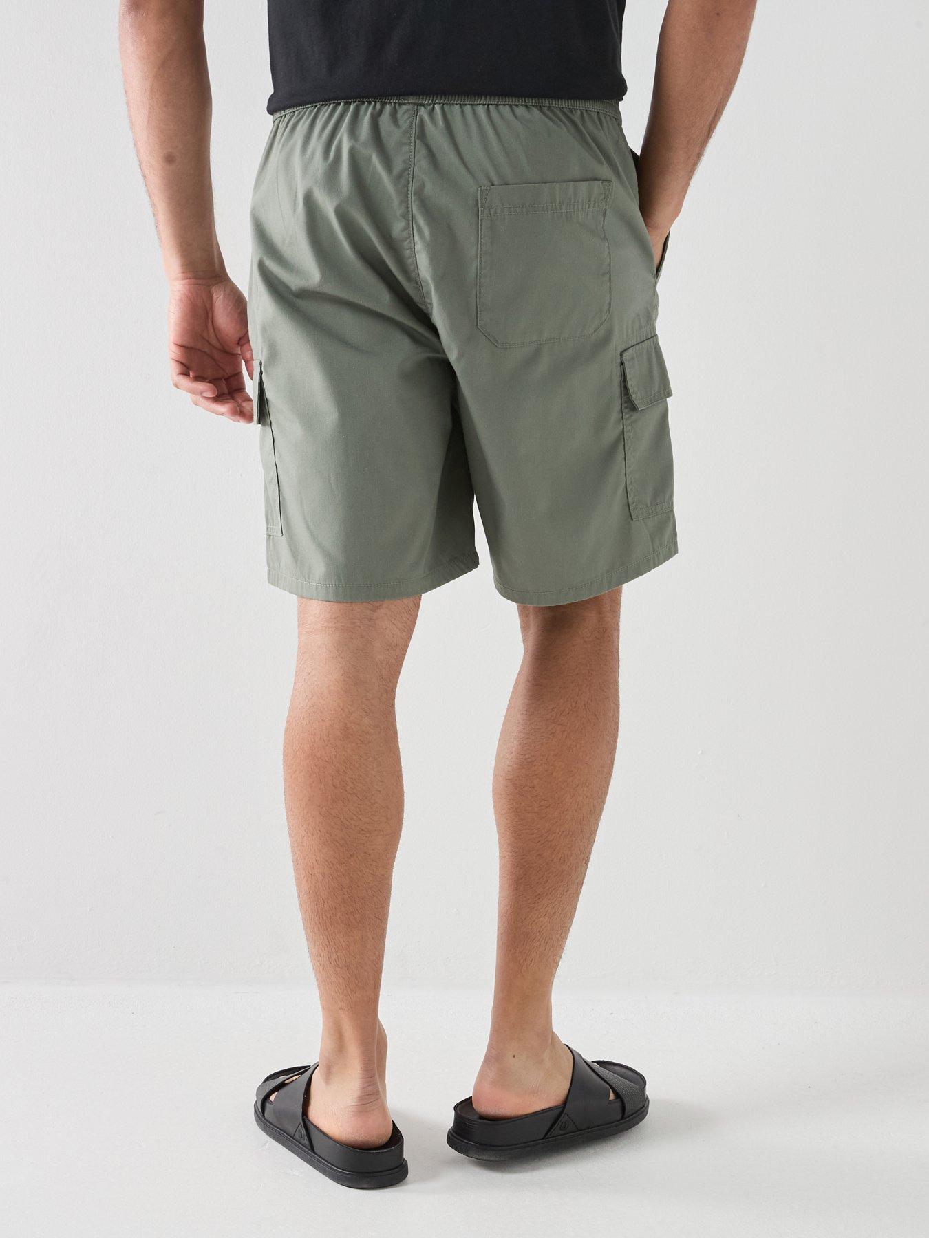 Image 2 of 4 of ONLY & SONS Kal Cargo Shorts - Agave Green