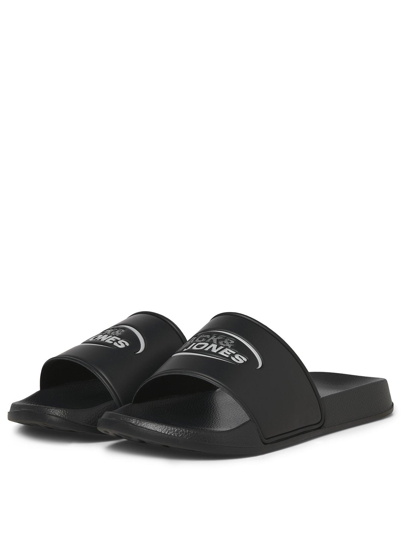 Image 2 of 4 of Jack & Jones Oscar Logo Slider - Black