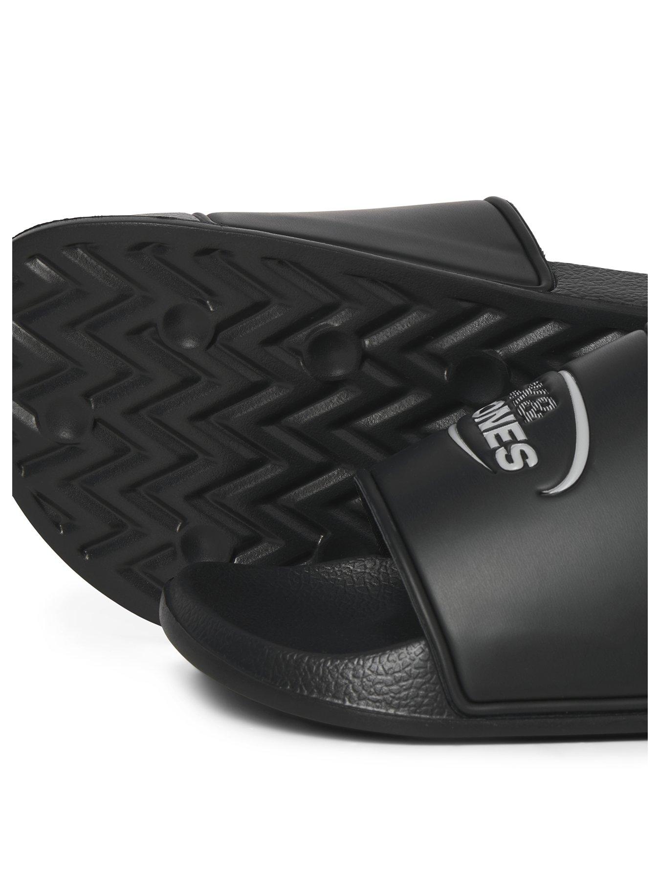 Image 3 of 4 of Jack & Jones Oscar Logo Slider - Black