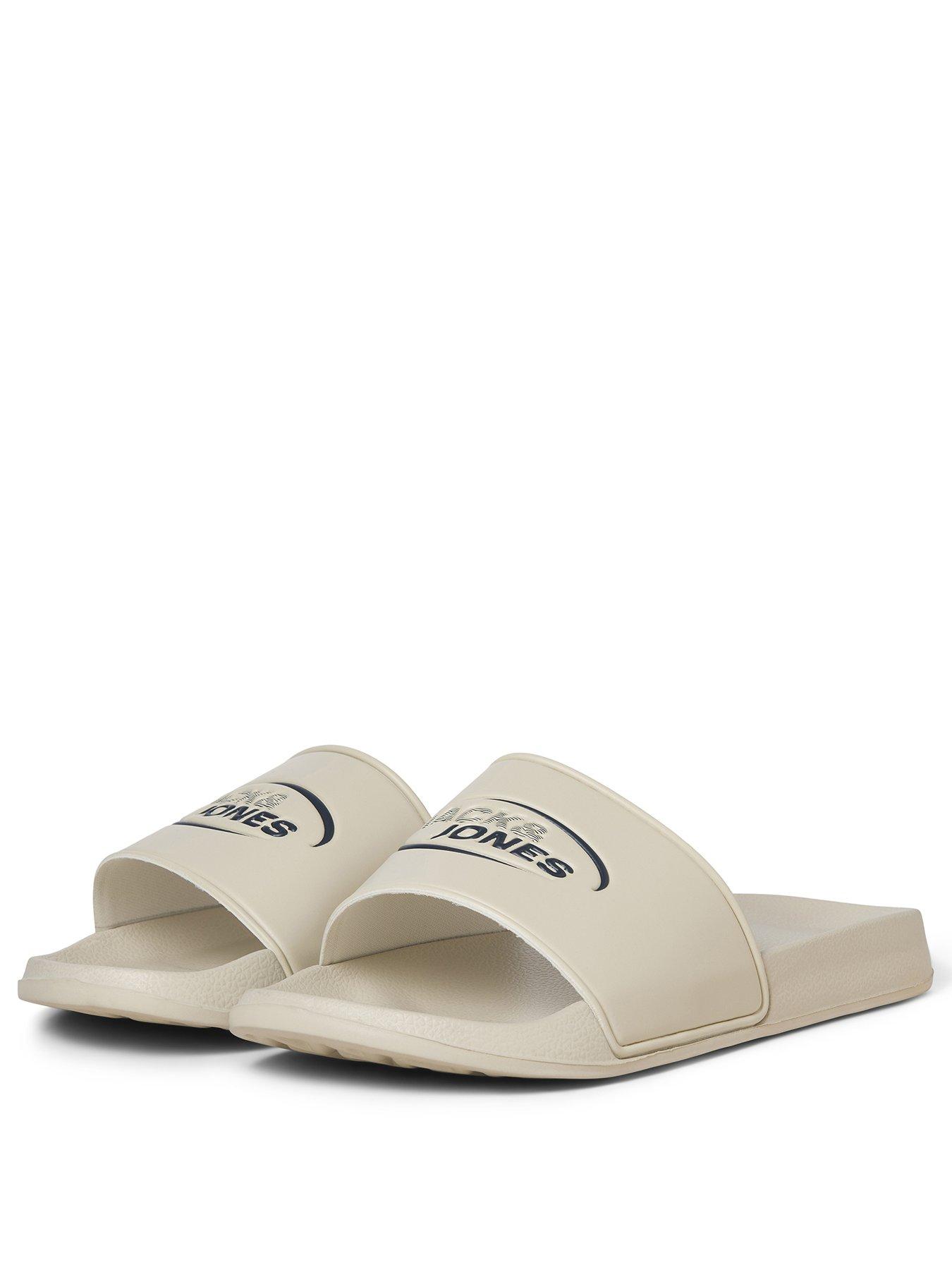 Image 2 of 4 of Jack & Jones Oscar Logo Slider - White
