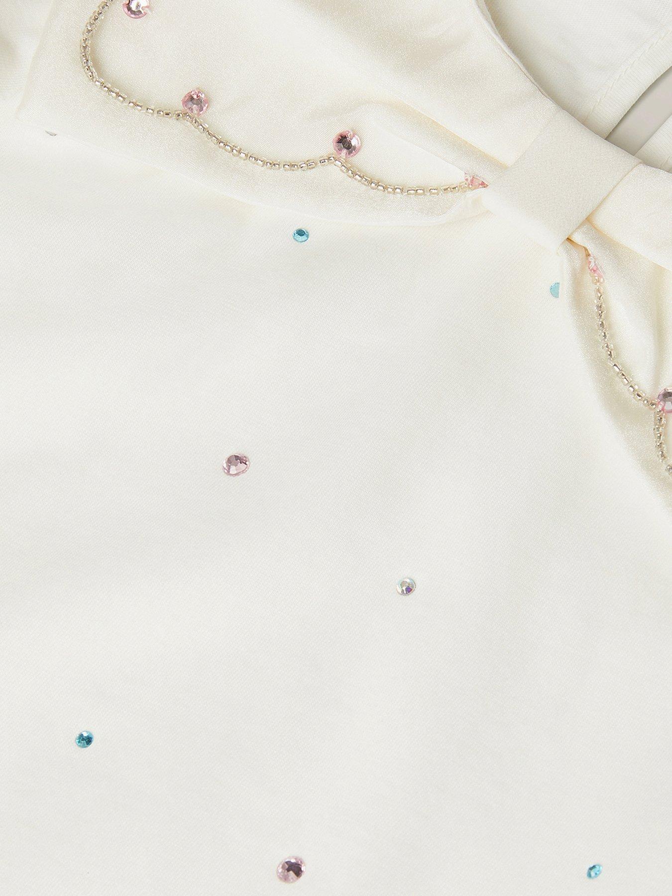  image of monsoon-girls-long-sleeve-colourful-gem-tshirt-light-cream