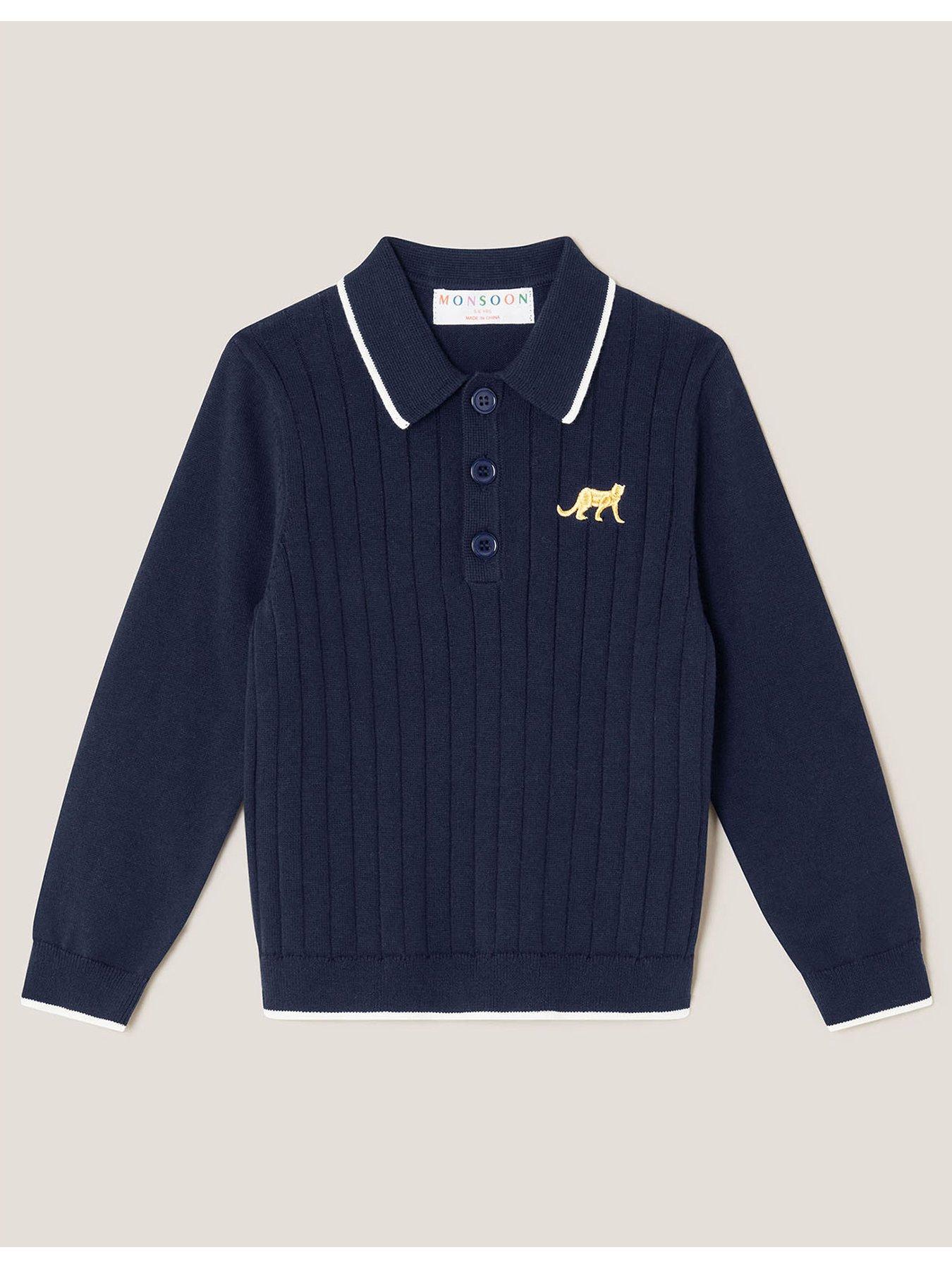 monsoon-boys-rib-knitted-long-sleeve-polo-shirt-navy