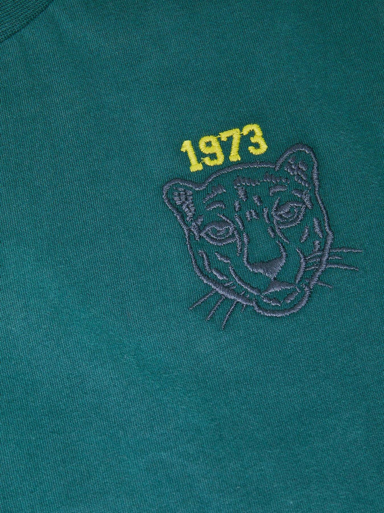  image of monsoon-boys-long-sleeve-tshirt-with-embroidered-logo-blue