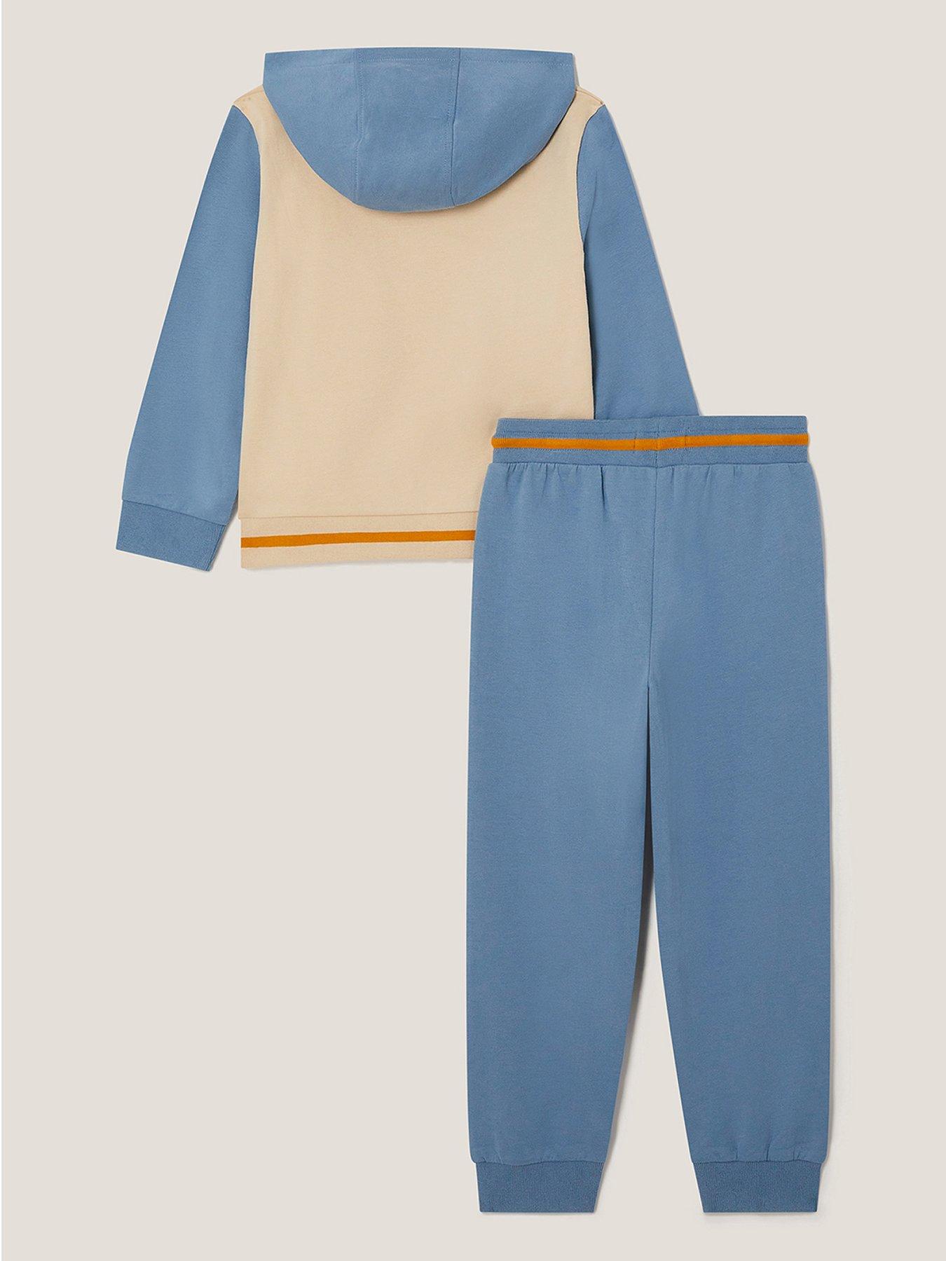 Image 2 of 3 of Monsoon Boys Winter Sport Sweat Set - Blue