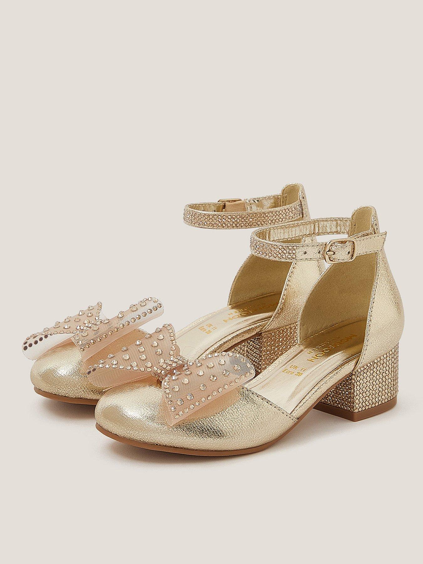 monsoon-girls-diamante-bow-heel-shoes-gold