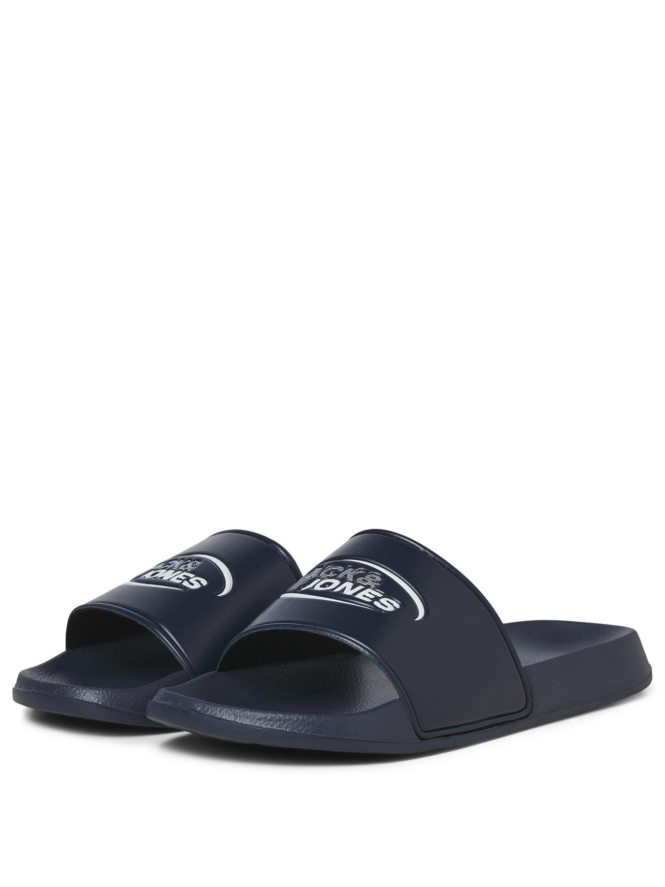Image 2 of 4 of Jack & Jones Oscar Logo Slider - Navy