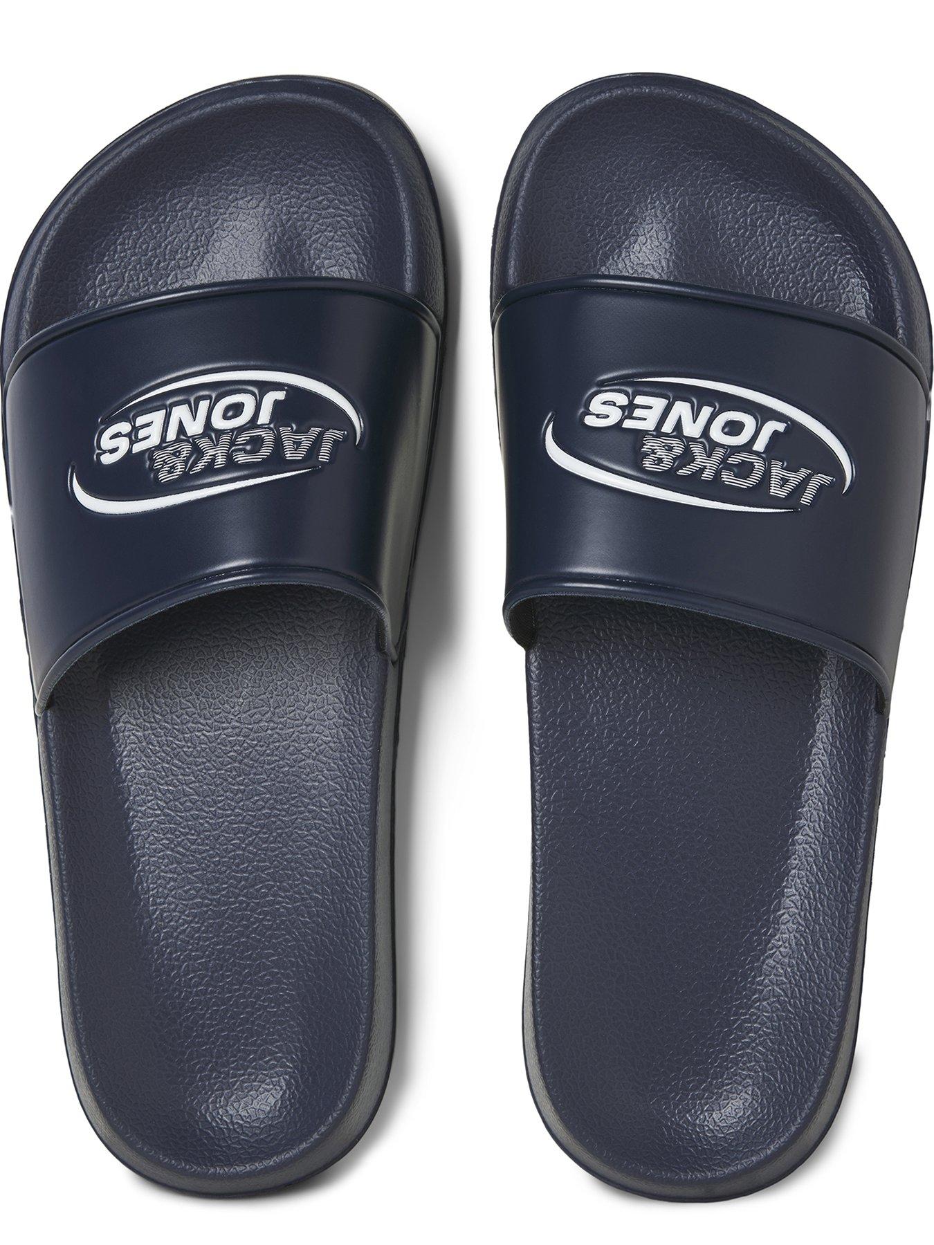 Image 4 of 4 of Jack & Jones Oscar Logo Slider - Navy