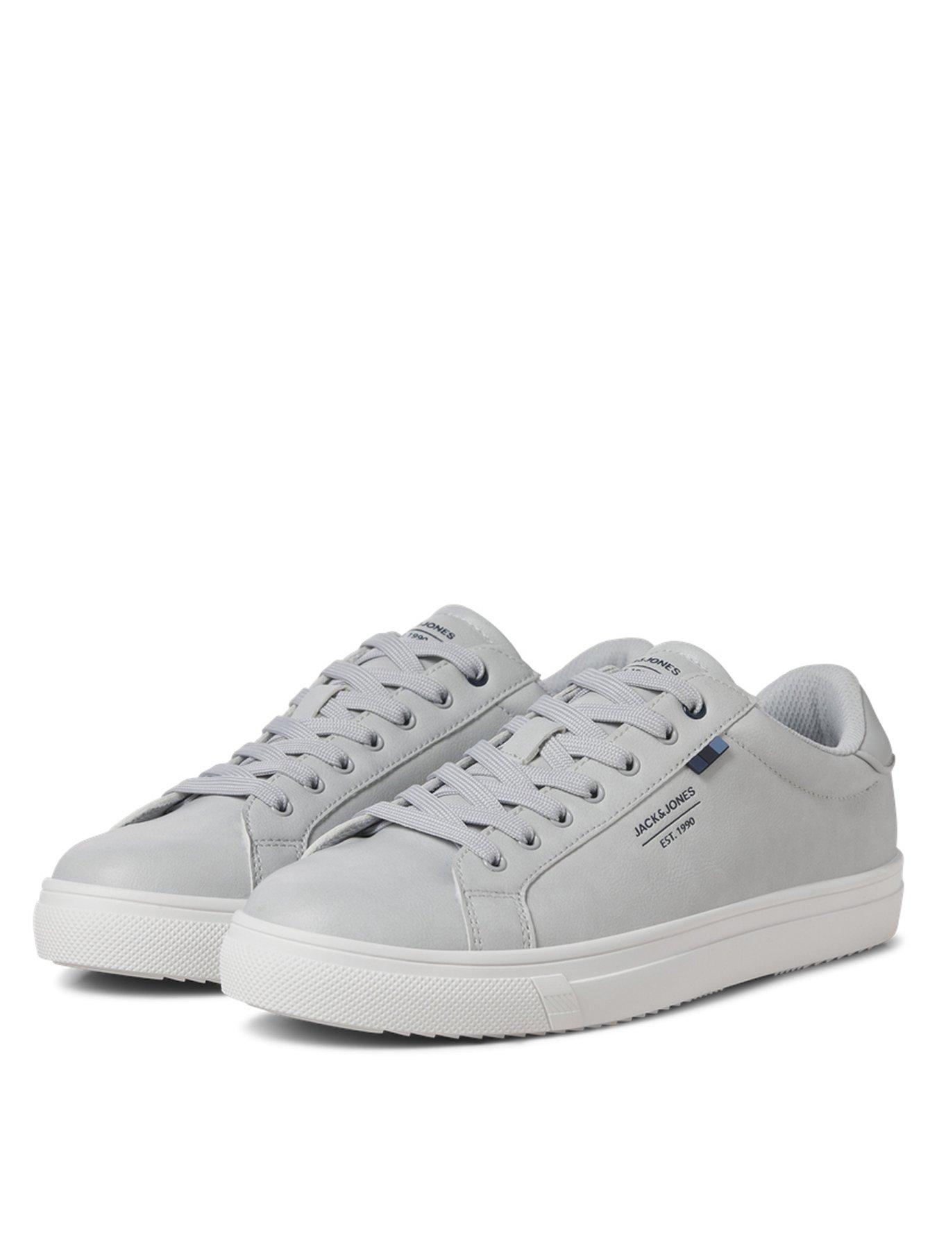 Image 2 of 4 of Jack & Jones Bale Pu Trainer - Grey