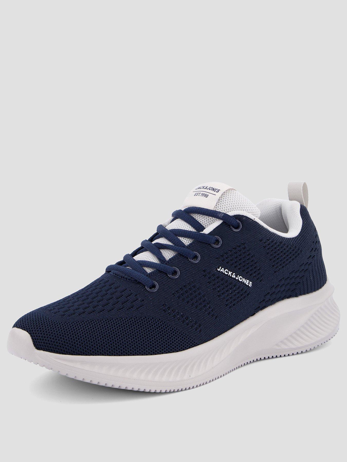 Image 2 of 7 of Jack & Jones Croxley Knitted Trainer - Navy