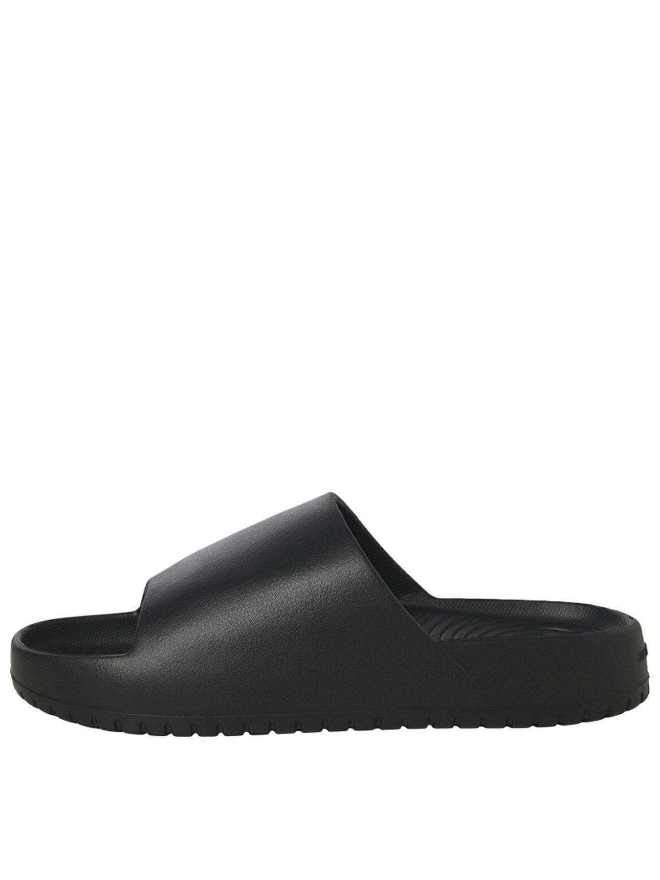 Jack & Jones Ripple Moulded Slider - Blue