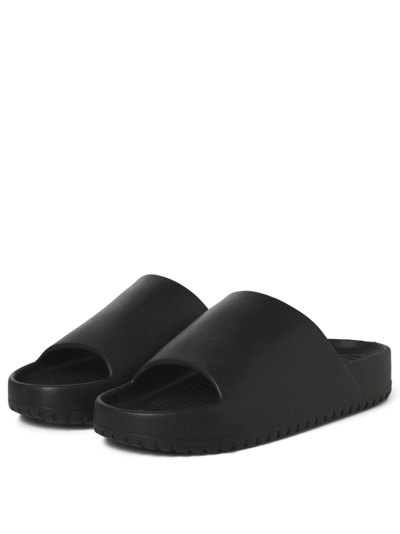 Image 2 of 3 of Jack & Jones Ripple Moulded Slider - Blue