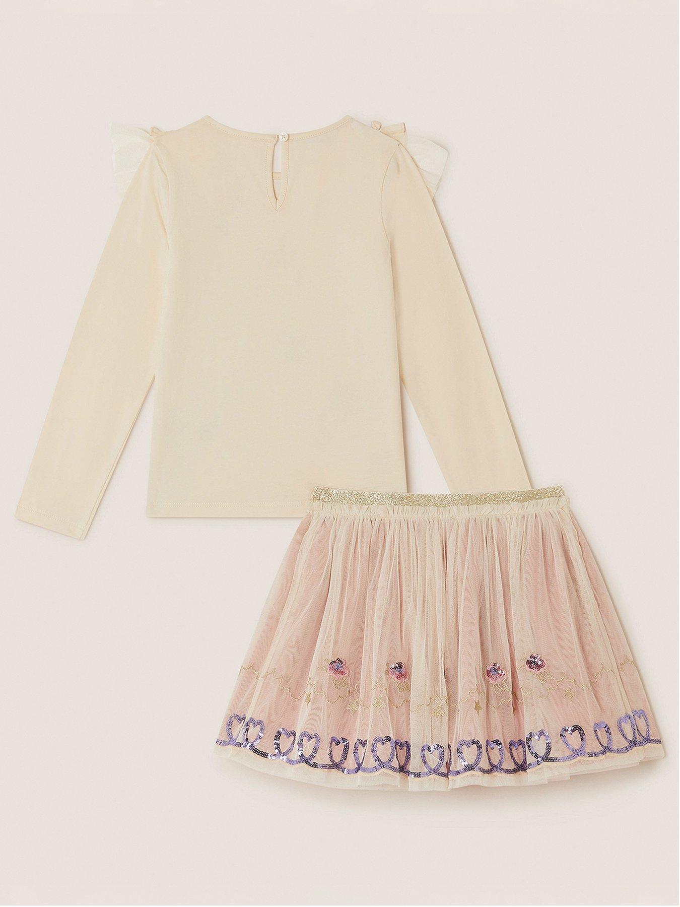  image of monsoon-girls-treat-culture-disco-set-light-cream