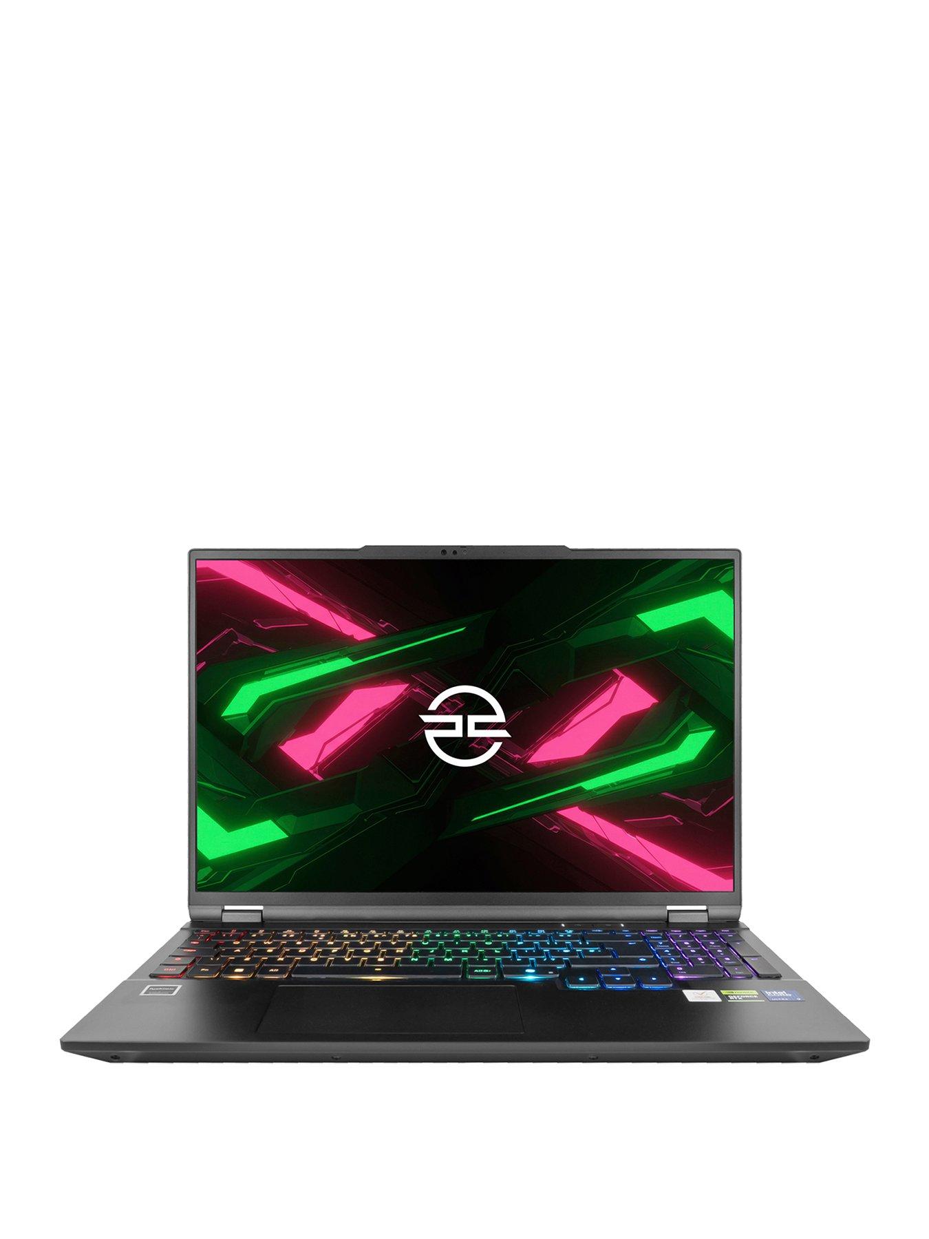 Image 1 of 4 of PCSpecialist Ionico Gaming Laptop&nbsp;- 16in QHD+ 300Hz, GeForce RTX 5070, Intel Core Ultra 9, 32GB RAM, 1TB SSD&nbsp;- Black