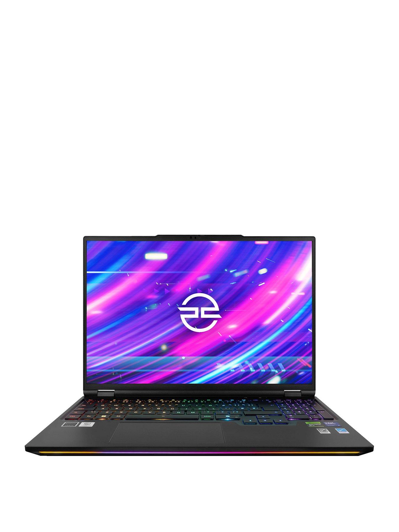 Image 1 of 4 of PCSpecialist Recoil 16 Gaming Laptop - 16in QHD+ 300Hz,&nbsp;GeForce RTX 5070 Ti, Intel Core Ultra 9,&nbsp;32GB RAM, 2TB SSD&nbsp;- Black