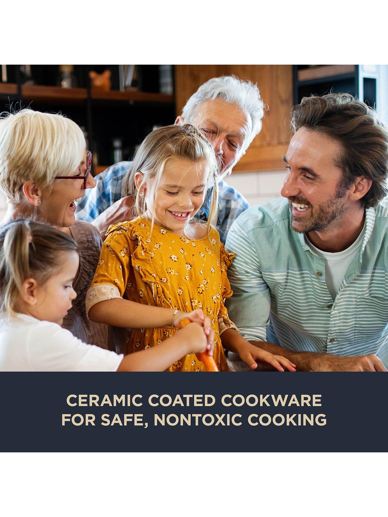  image of ninja-ceramic-pro-28cm-frying-pan-stone-cw30028ukst