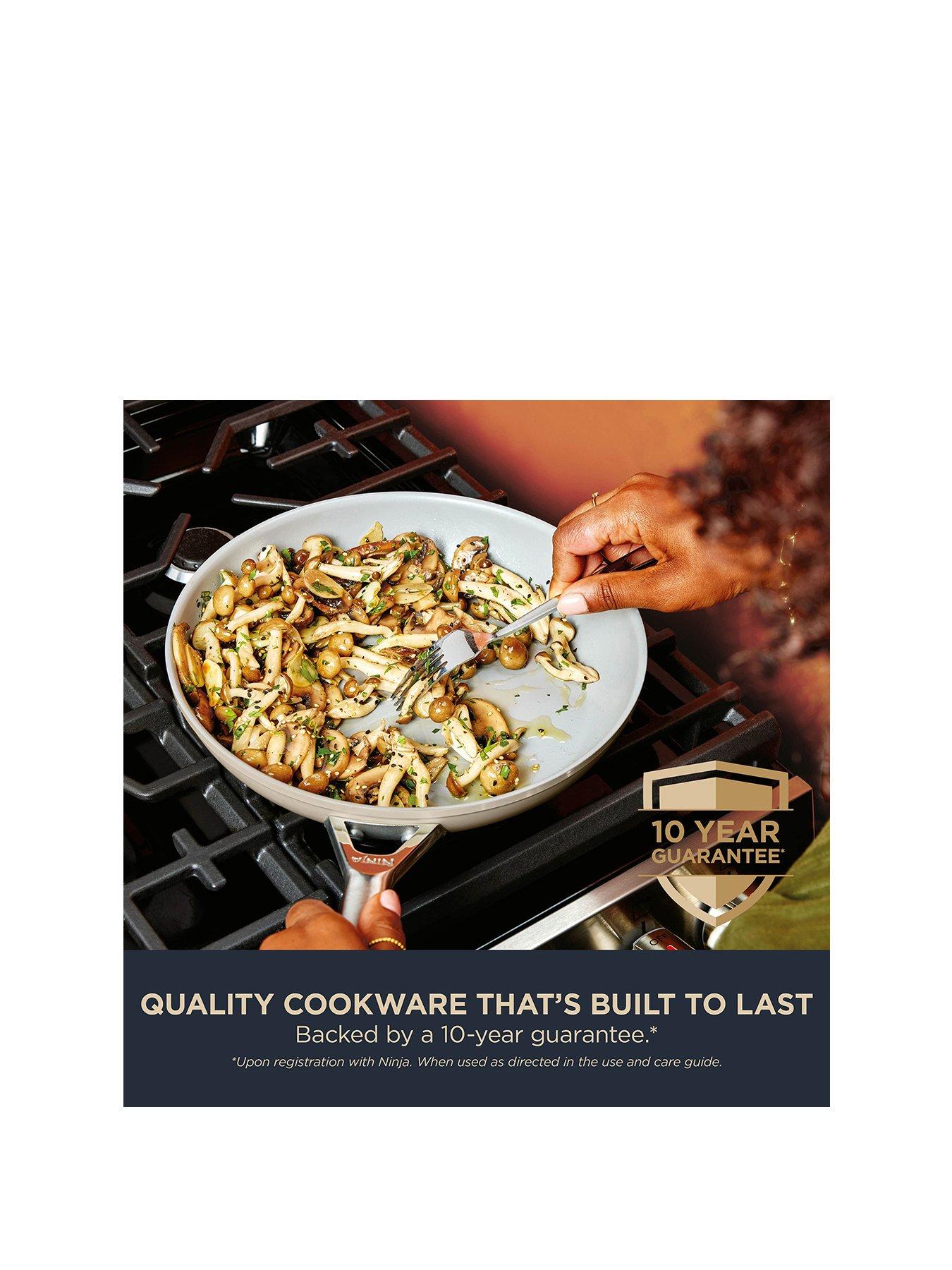 Image 2 of 7 of NINJA Ceramic Pro 28cm Wok - Stone Cw30928ukst