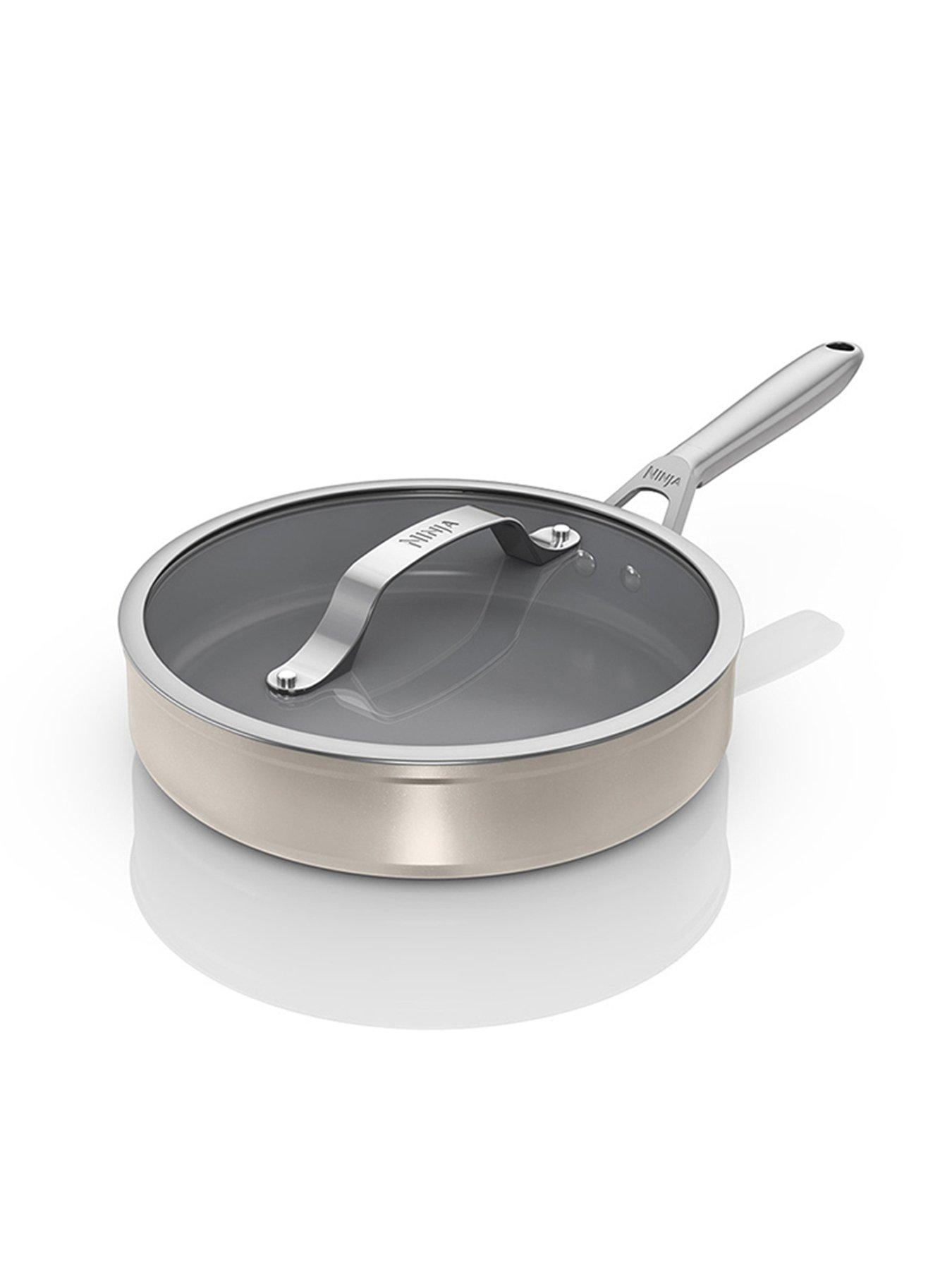 Image 1 of 7 of NINJA Ceramic Pro 26cm Saute Pan - Stone Cw30126ukst