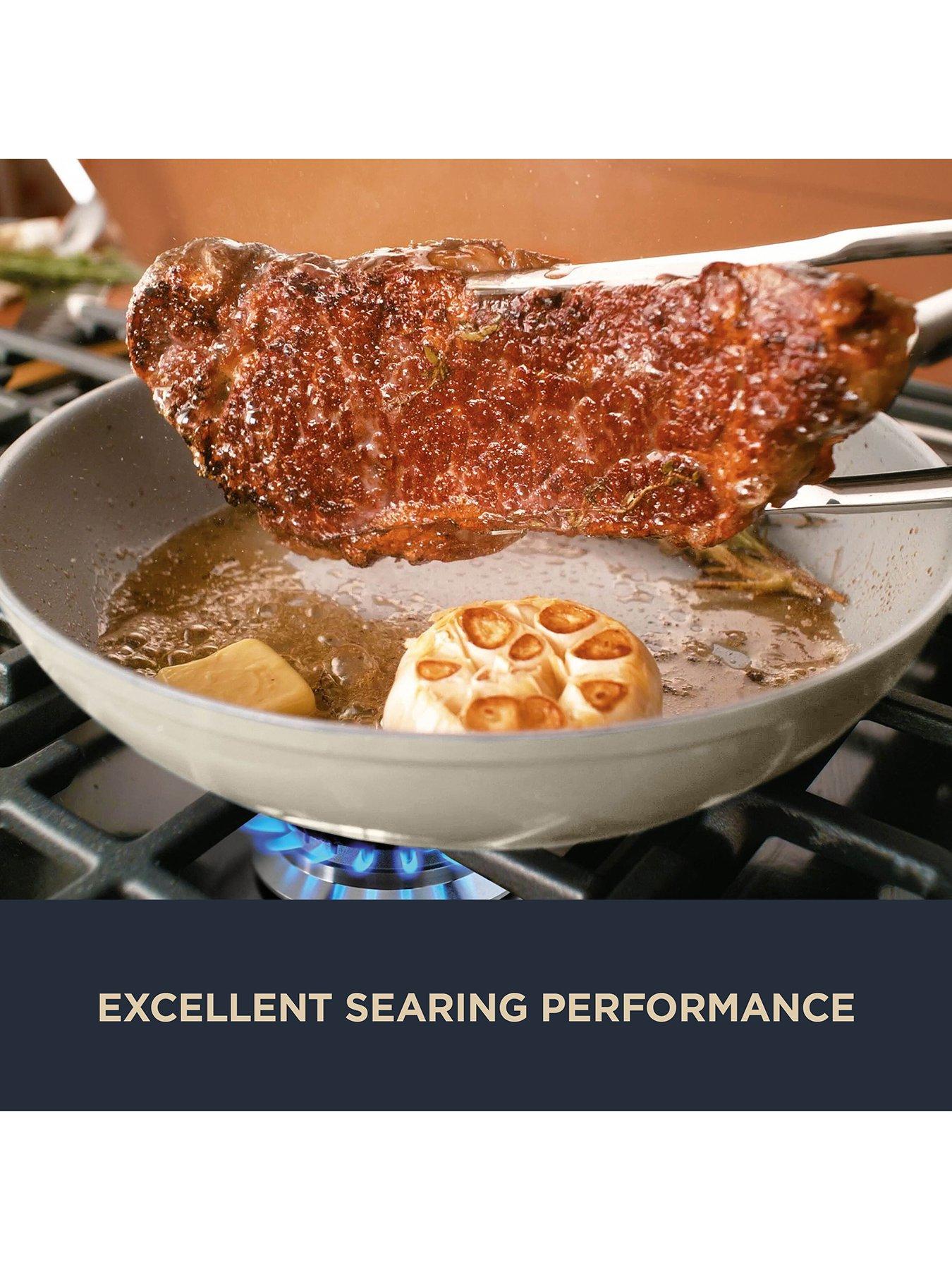 Image 6 of 7 of NINJA Ceramic Pro 26cm Saute Pan - Stone Cw30126ukst