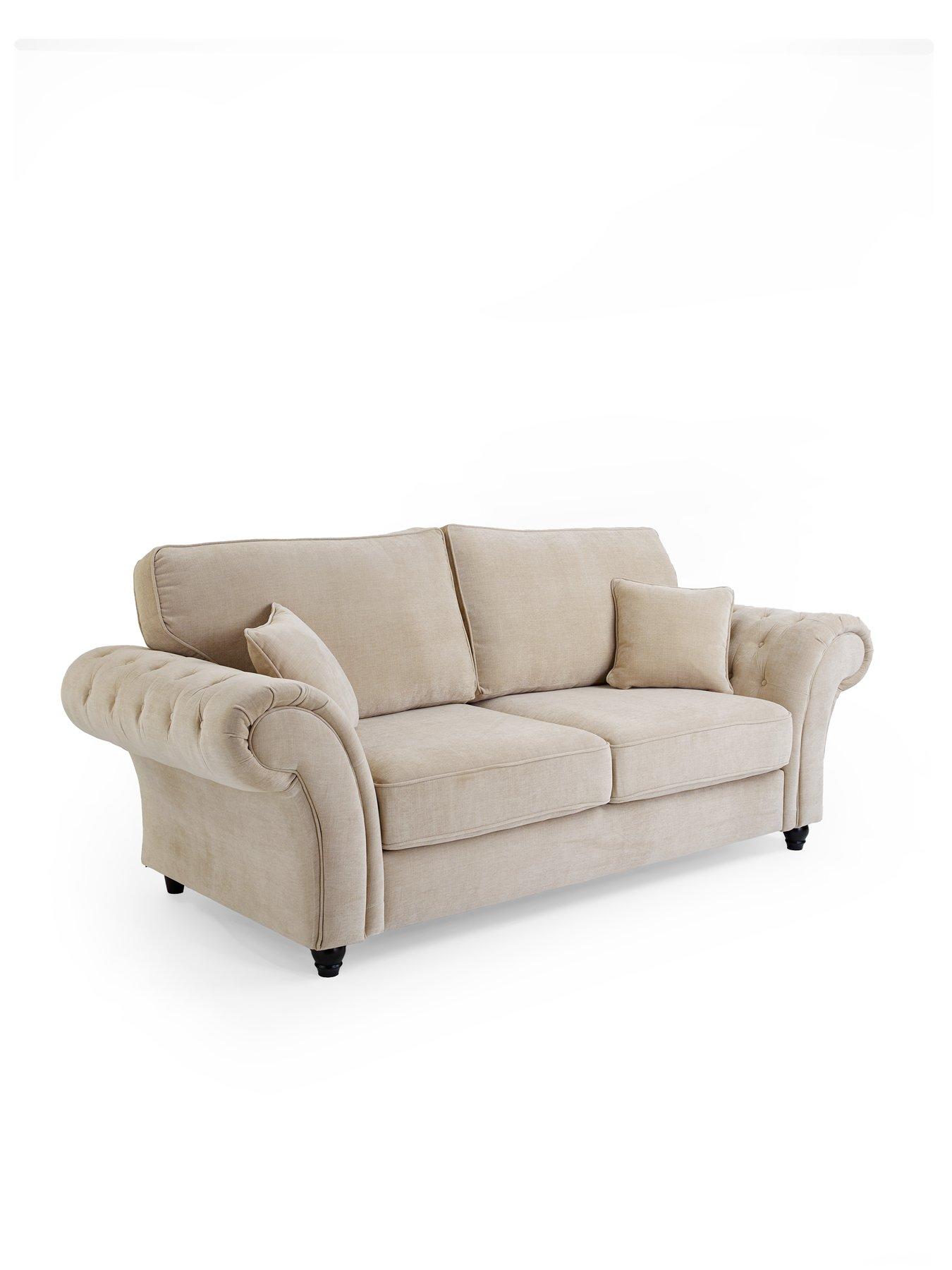 Image 3 of 7 of The Very Collection Windsor Fabric 3 Seater Standard Back Sofa + Armchair Set (Buy &amp; SAVE!)