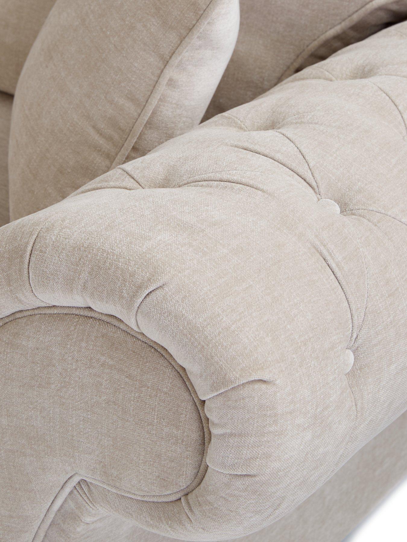 Image 5 of 7 of The Very Collection Windsor Fabric 3 Seater Standard Back Sofa + Armchair Set (Buy &amp; SAVE!)