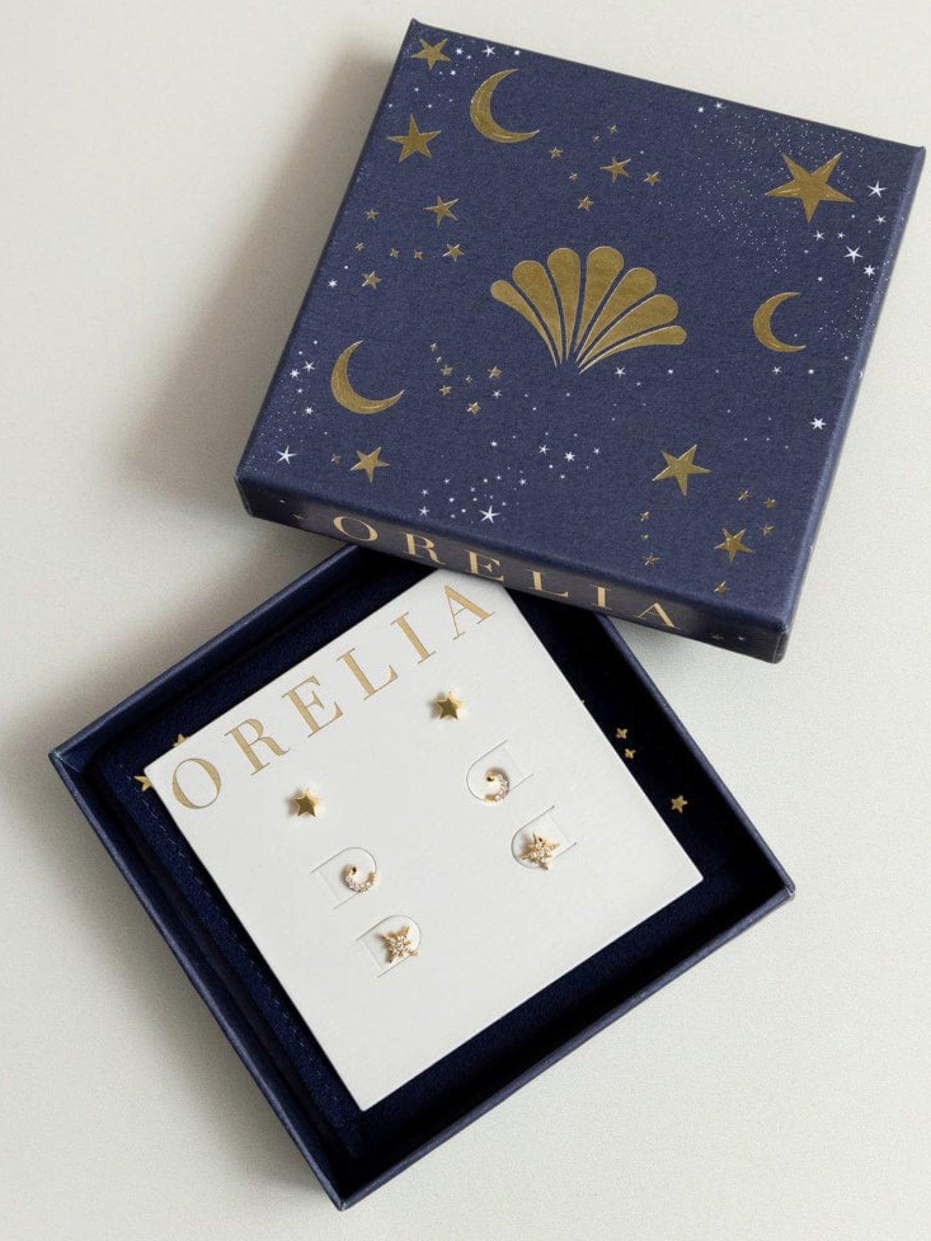  image of orelia-celestial-pave-stud-pack-gift-box--nbspgold