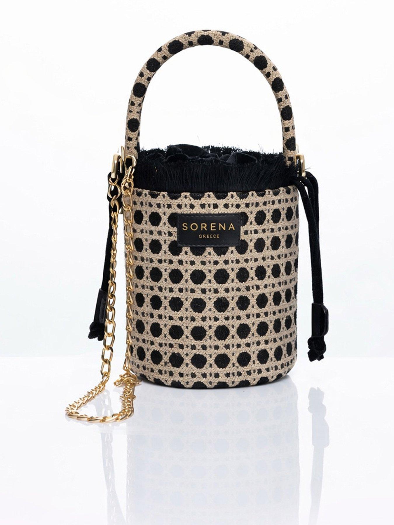 Image 2 of 3 of Sorena Positano Kalathaki Bag - Black
