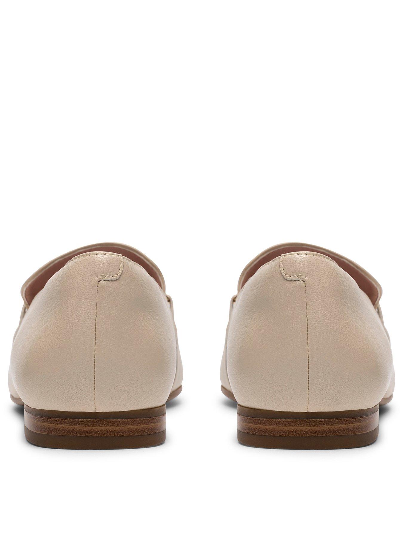  image of clarks-tamna-iris-shoes-white-leather