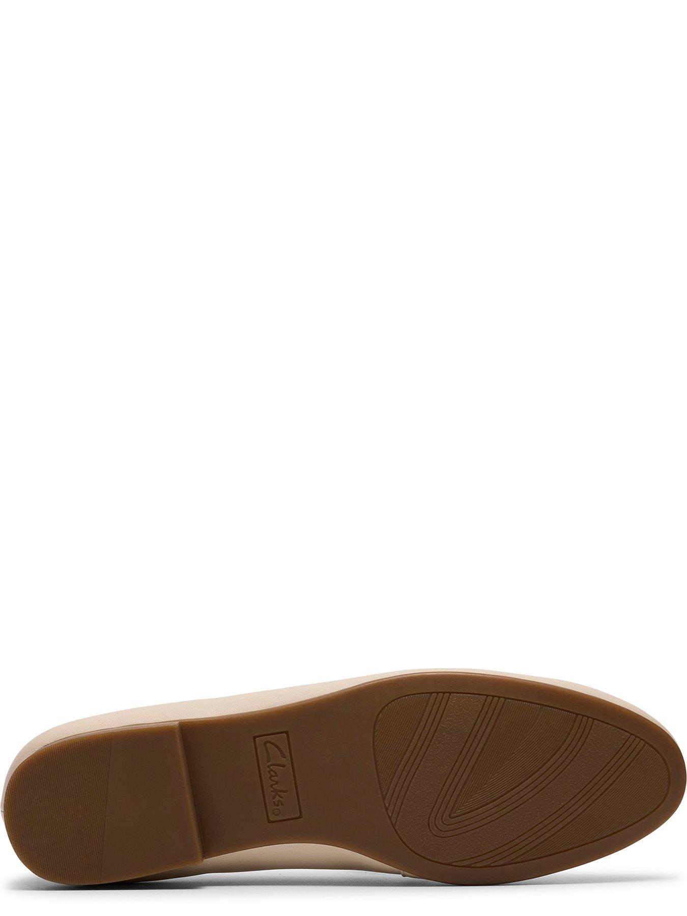  image of clarks-tamna-iris-shoes-white-leather