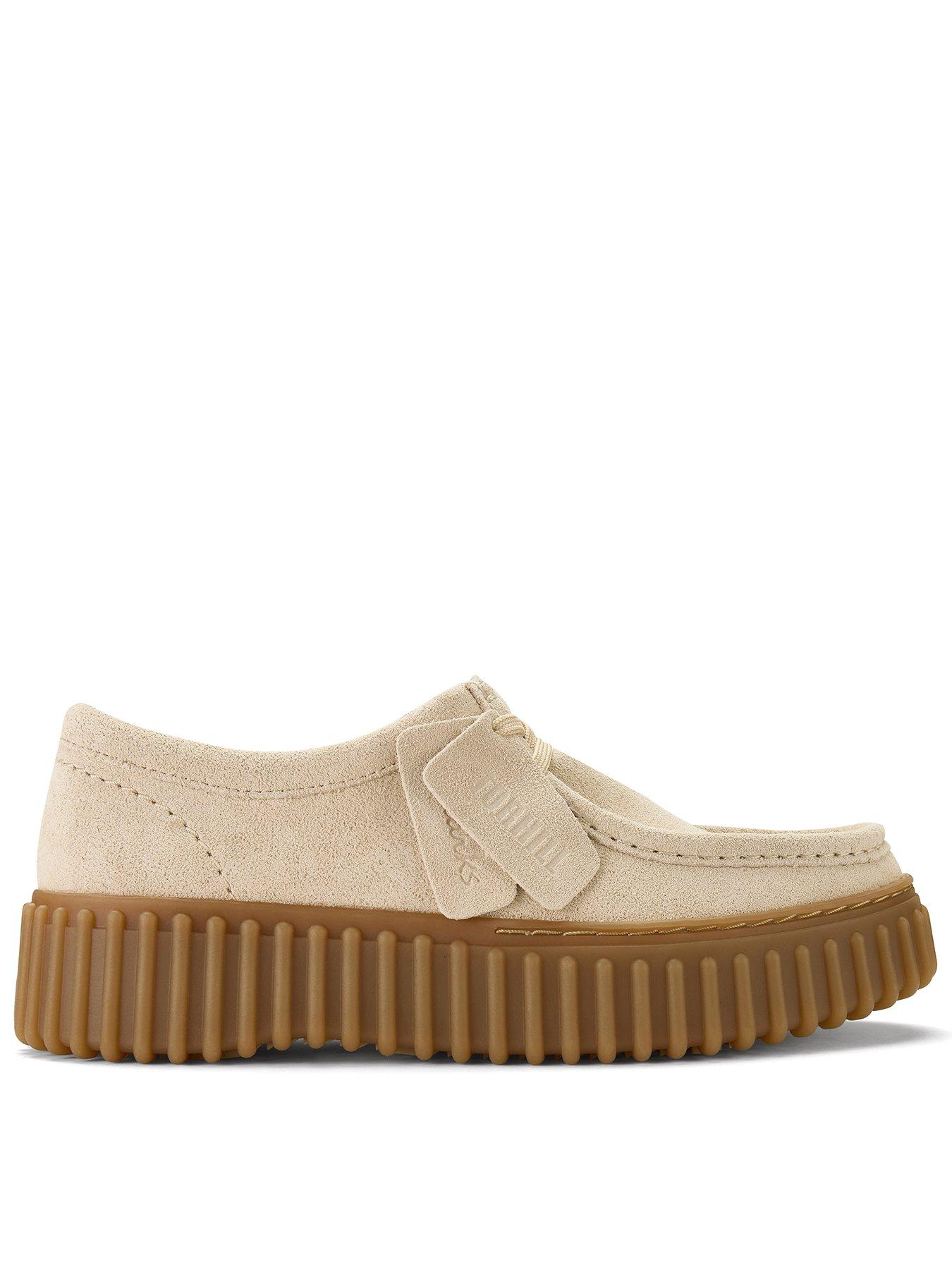 Clarks Torhill Bee Shoes - Ecru